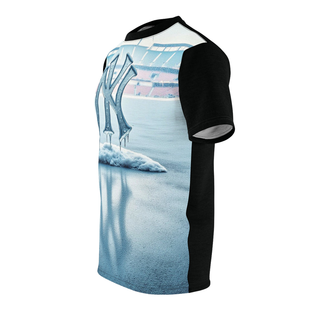 Cool Ice New York Unisex Cut & Sew Tee, Baseball Fan Shirt, Winter Apparel, Sports Gift, Unique Fashion Statement