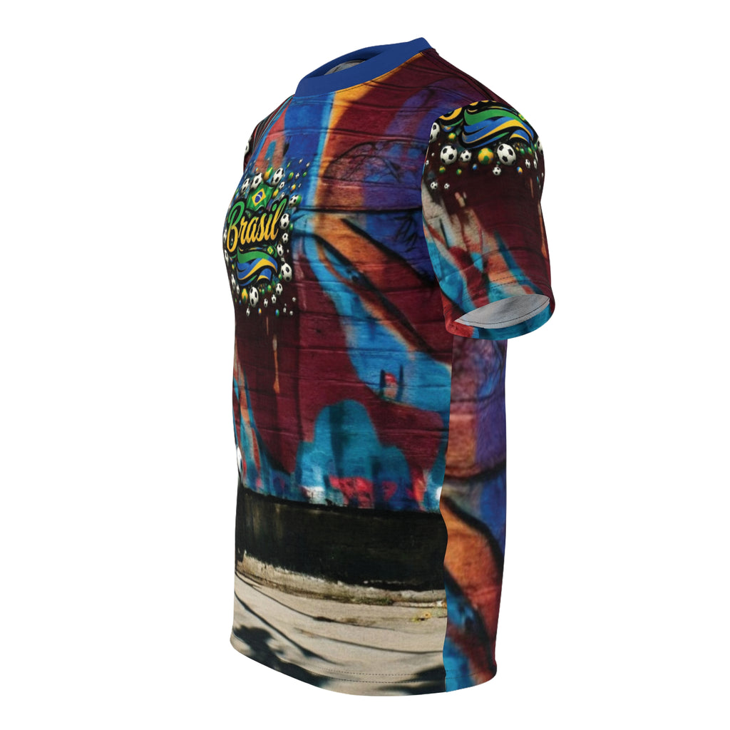 Camiseta vibrante do Brasil para fãs