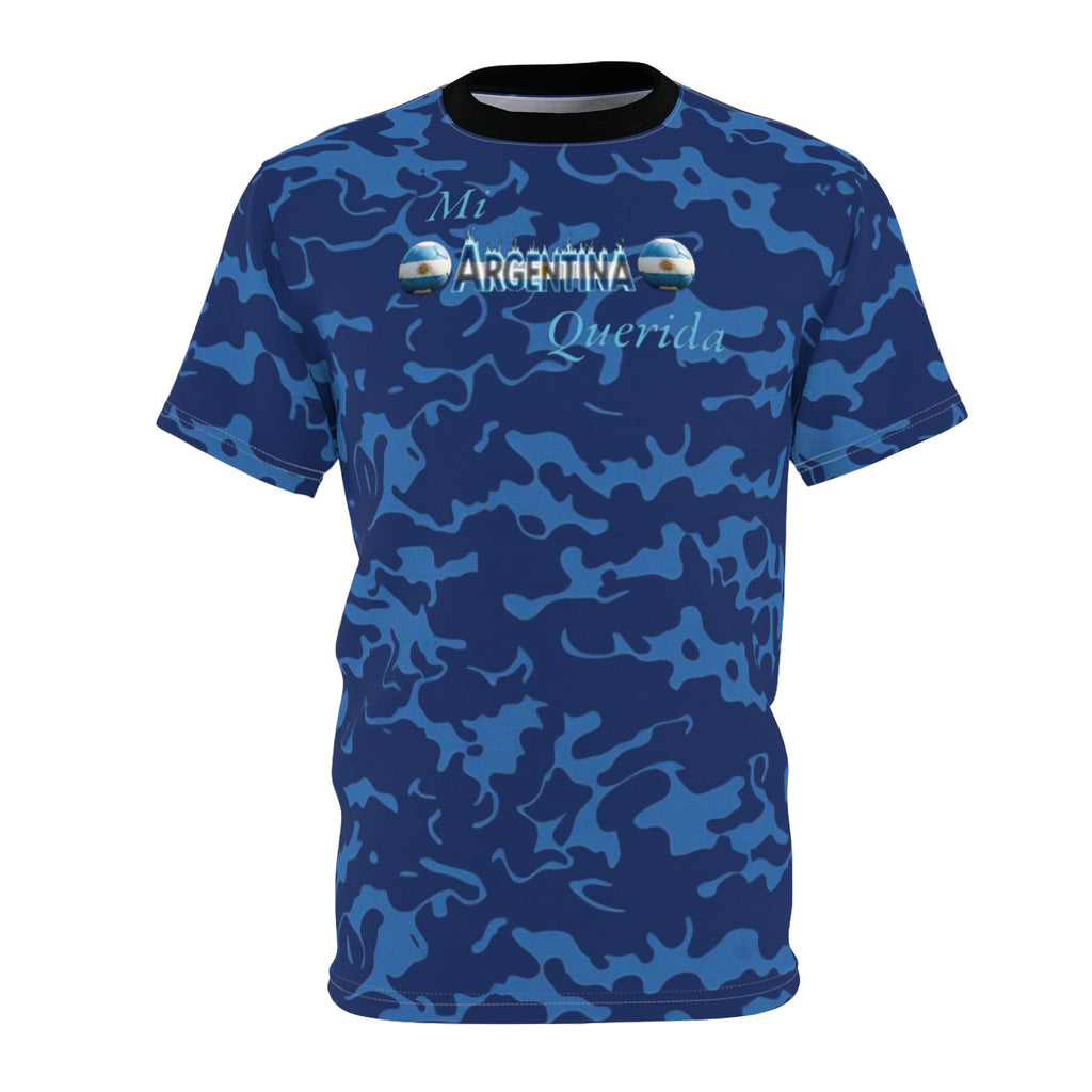 Camiseta unisex de camuflaje de Argentina: ropa informal para aficionados y viajeros