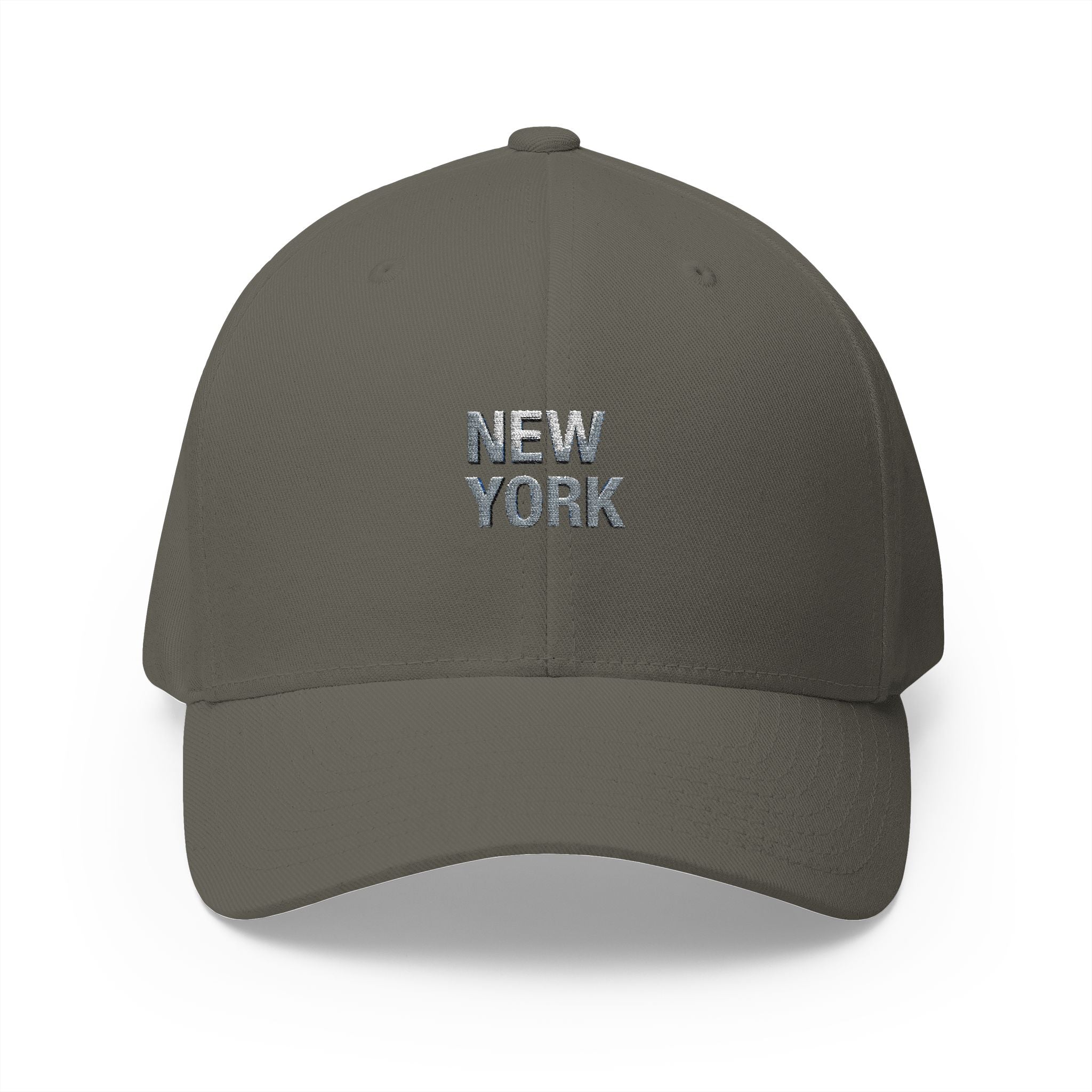 New York Embroidered Baseball Cap — Minimal City Vintage Logo Hat
