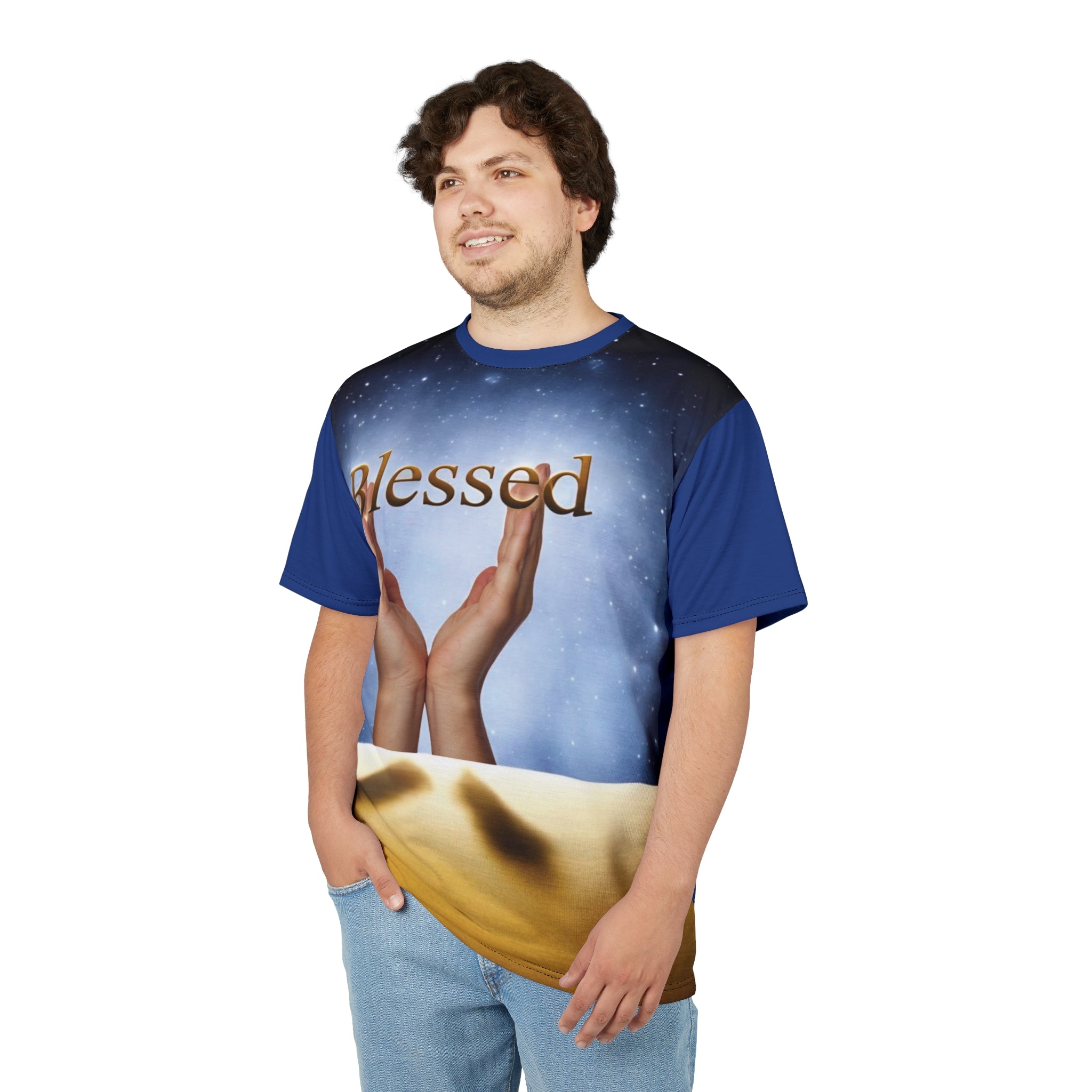 Blessed Hands Unisex Tee, Spiritual Fashion, Inspirational Shirt, Faith-Based Apparel, Great for Gifts &amp; Celebrations