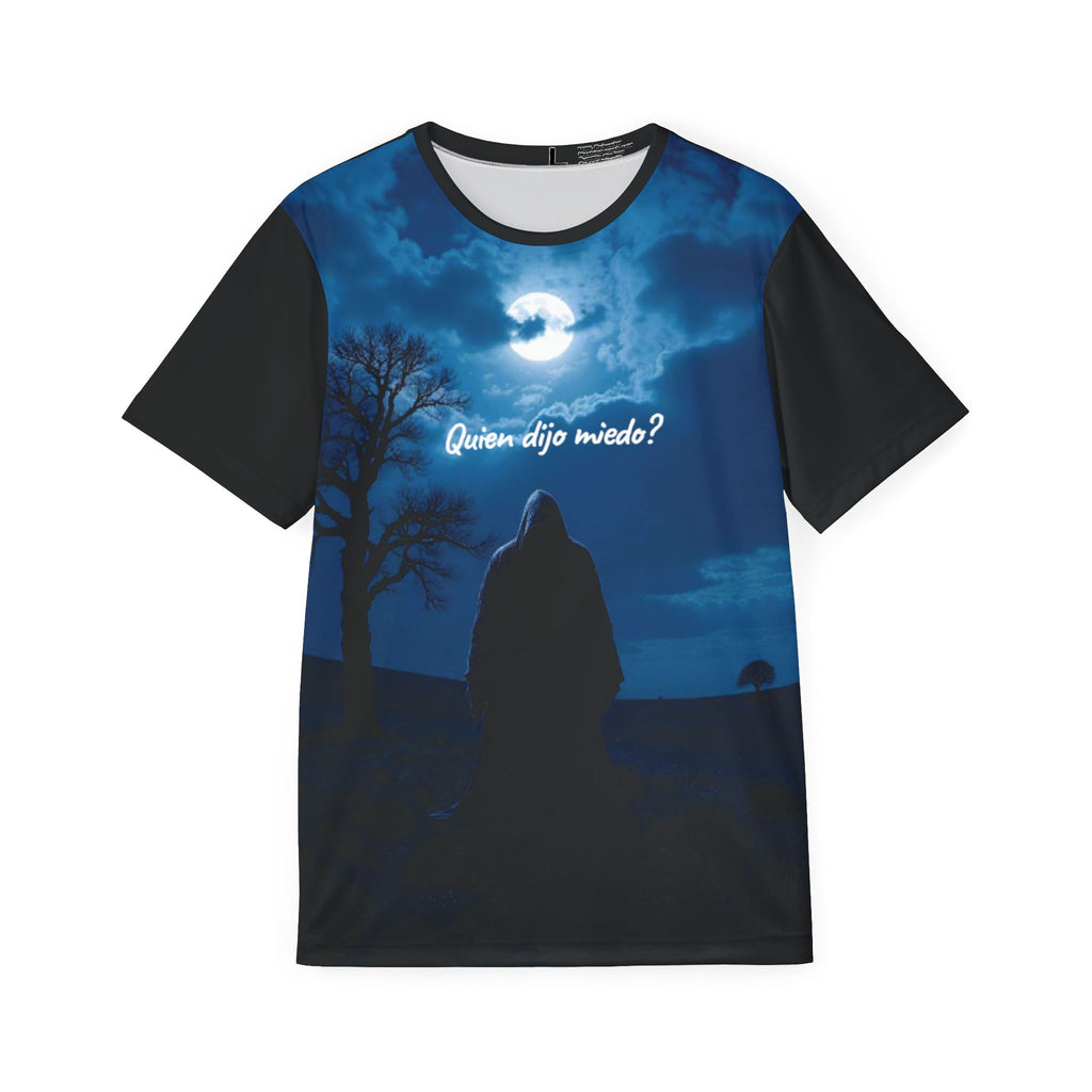 Camiseta Full Print "Quién Dijo Miedo?" - Noche de Luna y Misterio