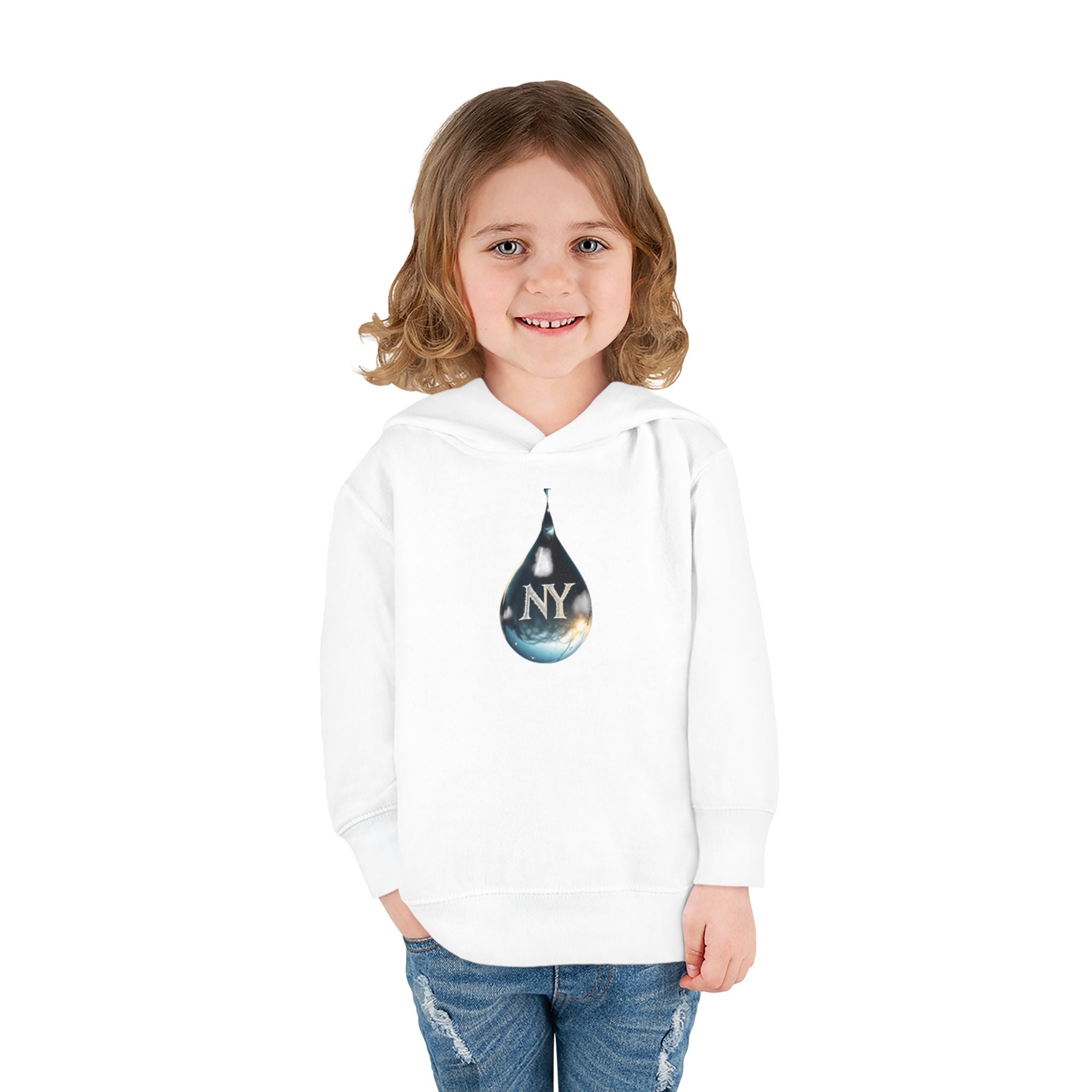 NY-Themed Toddler Pullover Fleece Hoodie