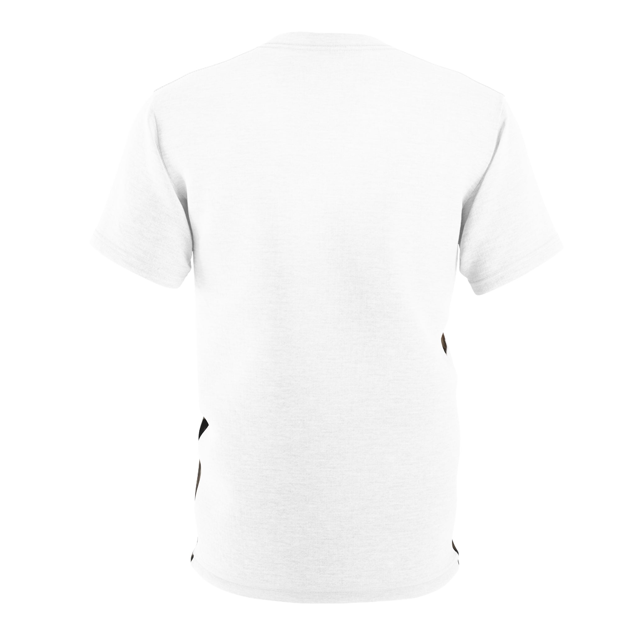 Predator artificial intelligence image t-shirt, white  color for men cut and sew: stylish casual t-shirt,