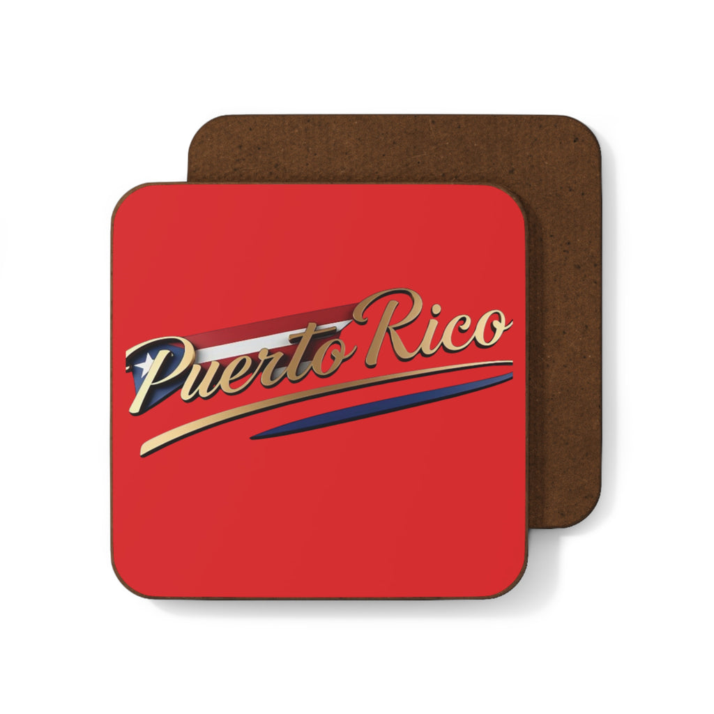 Diseño puertorriqueño para juego de posavasos