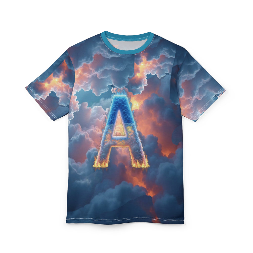 Camiseta Argentina con llamas de fuego