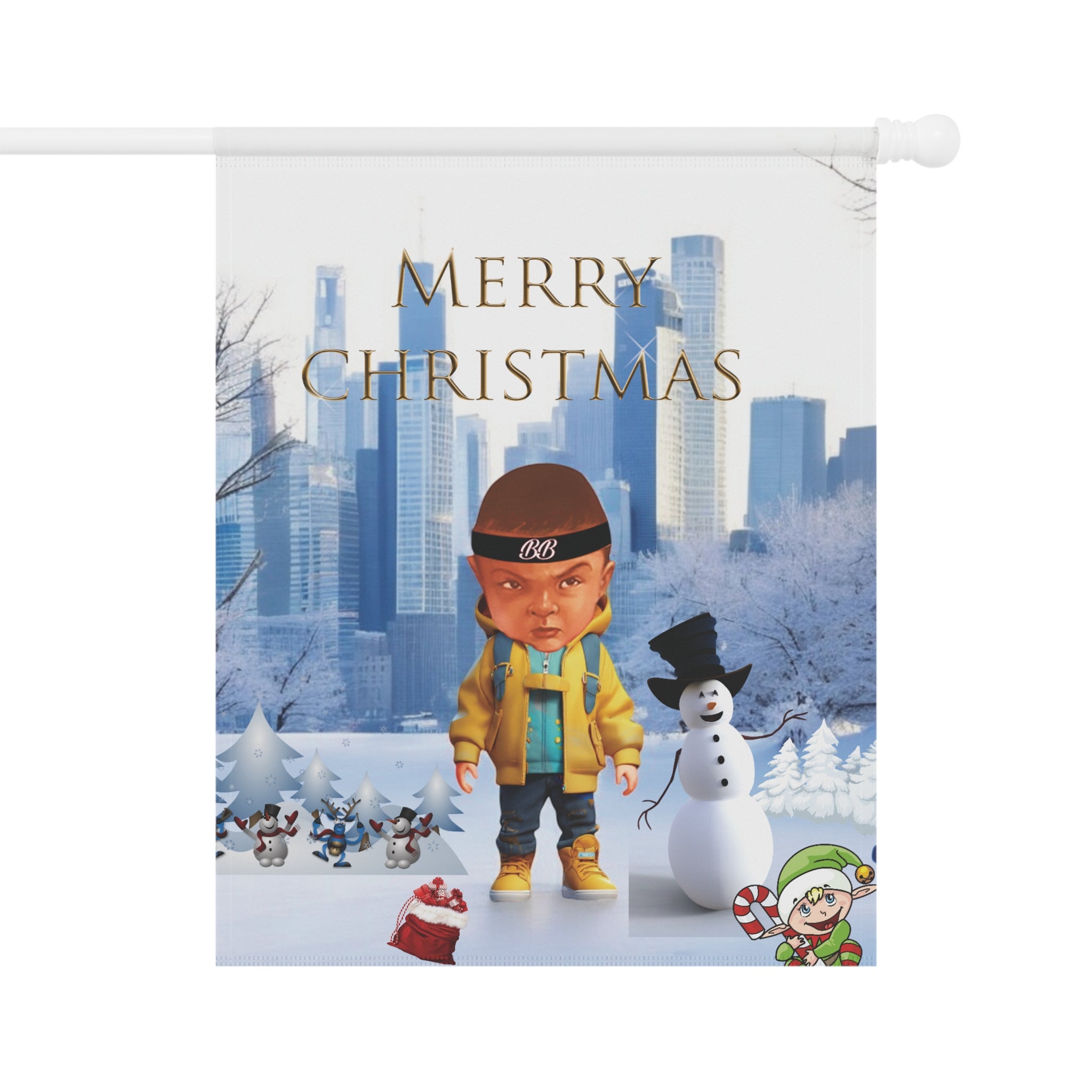 Christmas Garden Banner