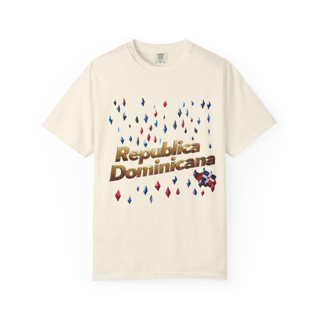 Unisex Garment-Dyed T-Shirt - Dominican Republic Celebration T-Shirt