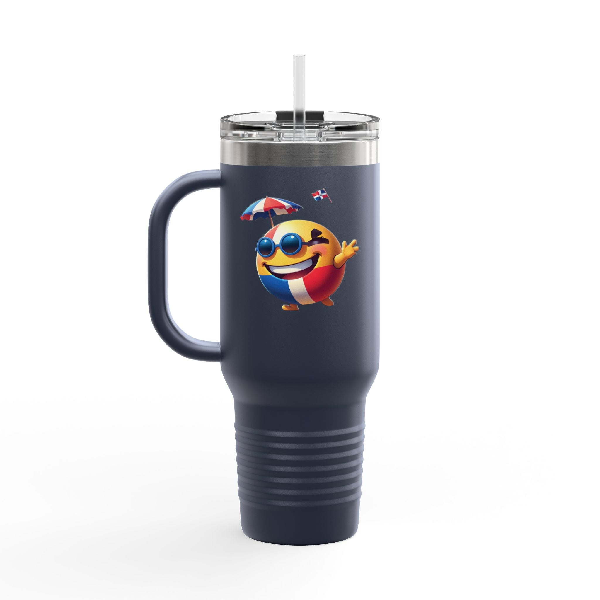 Dominican Republic Travel Mug - 40 oz. Perfect for the beach and travel.