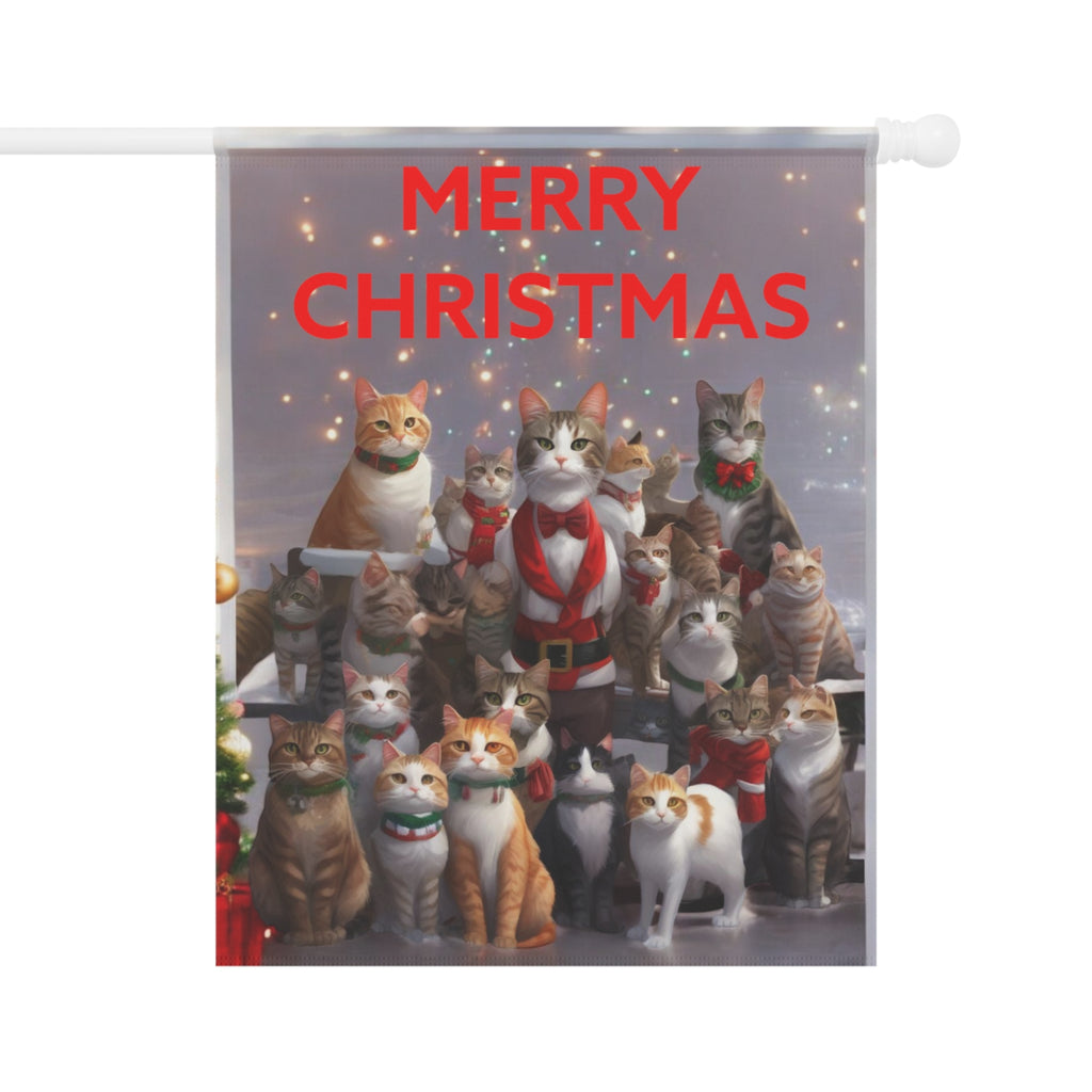 Christmas Cat Banner