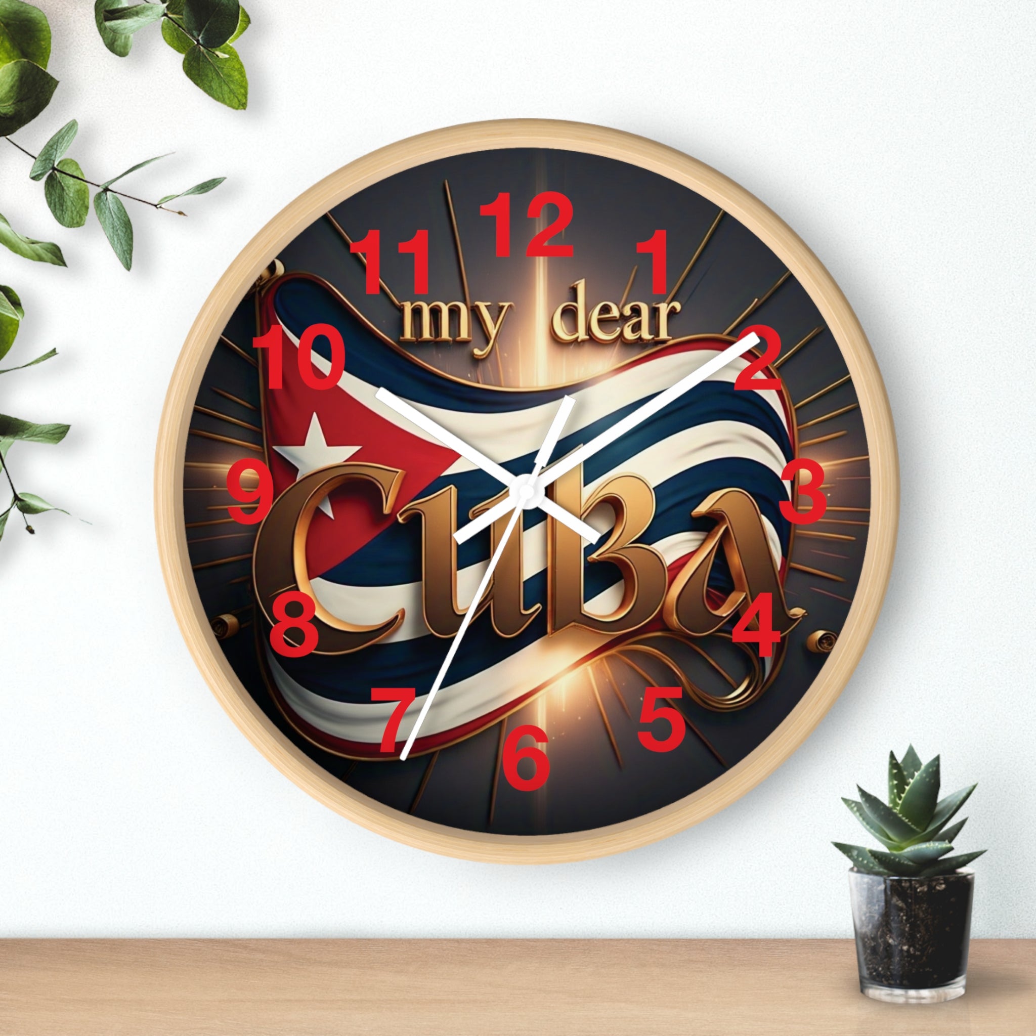 Reloj de pared cubano