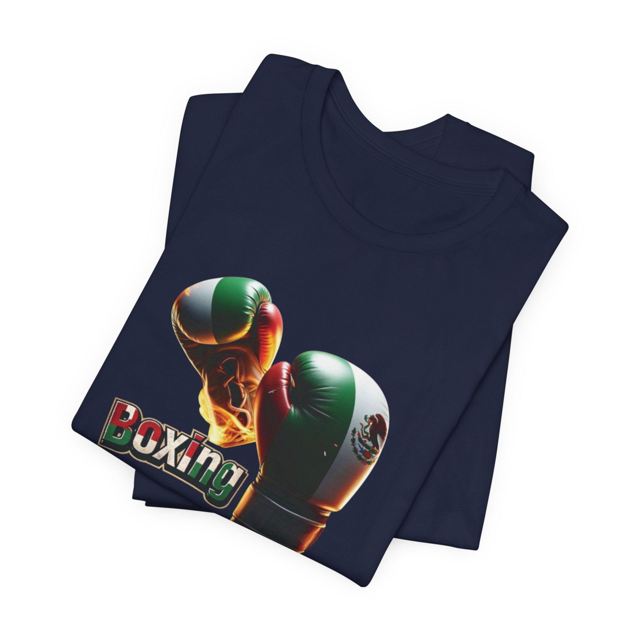 Camiseta unisex con gráfico de boxeo: ropa deportiva para los amantes del fitness