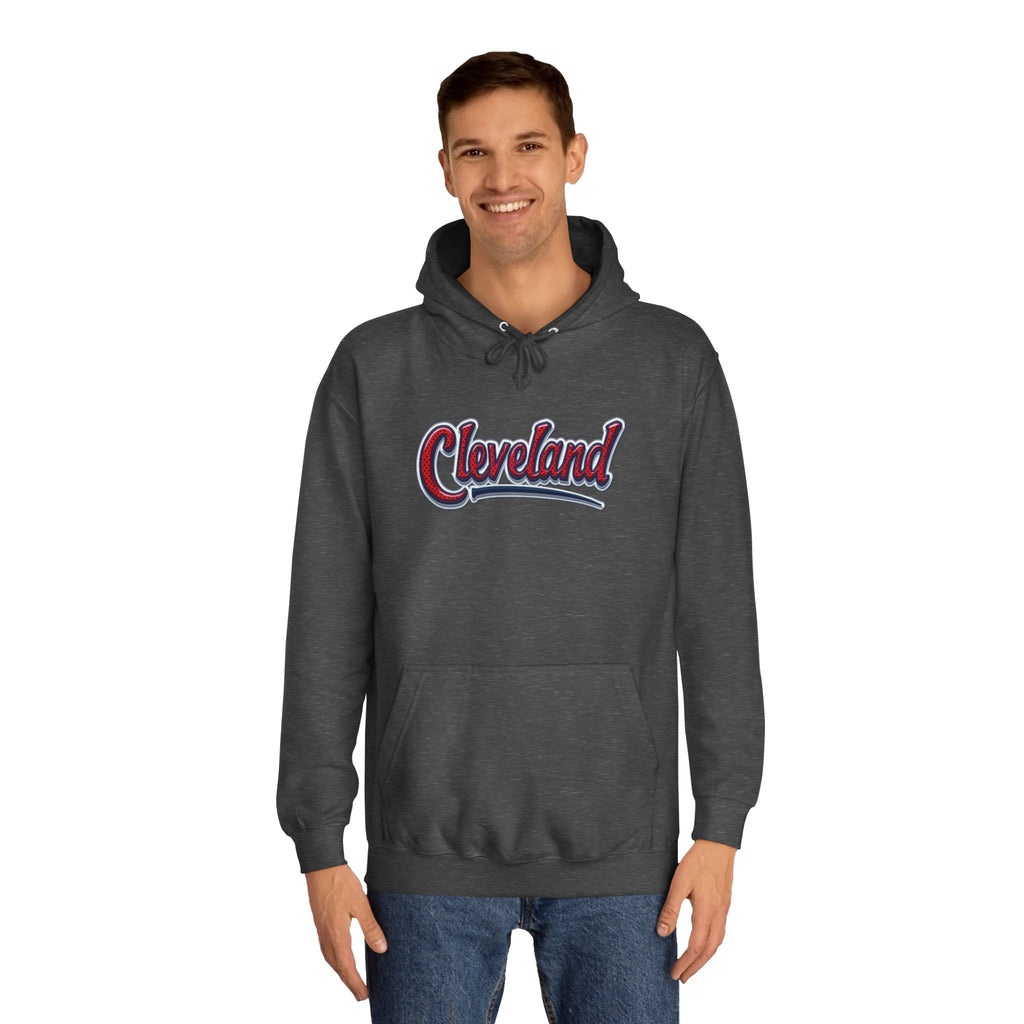 Cleveland Unisex College Hoodie - Cozy Casual Wear, College Spirit Wear, Team Apparel, Gift for Students, Perfect for Game Days 