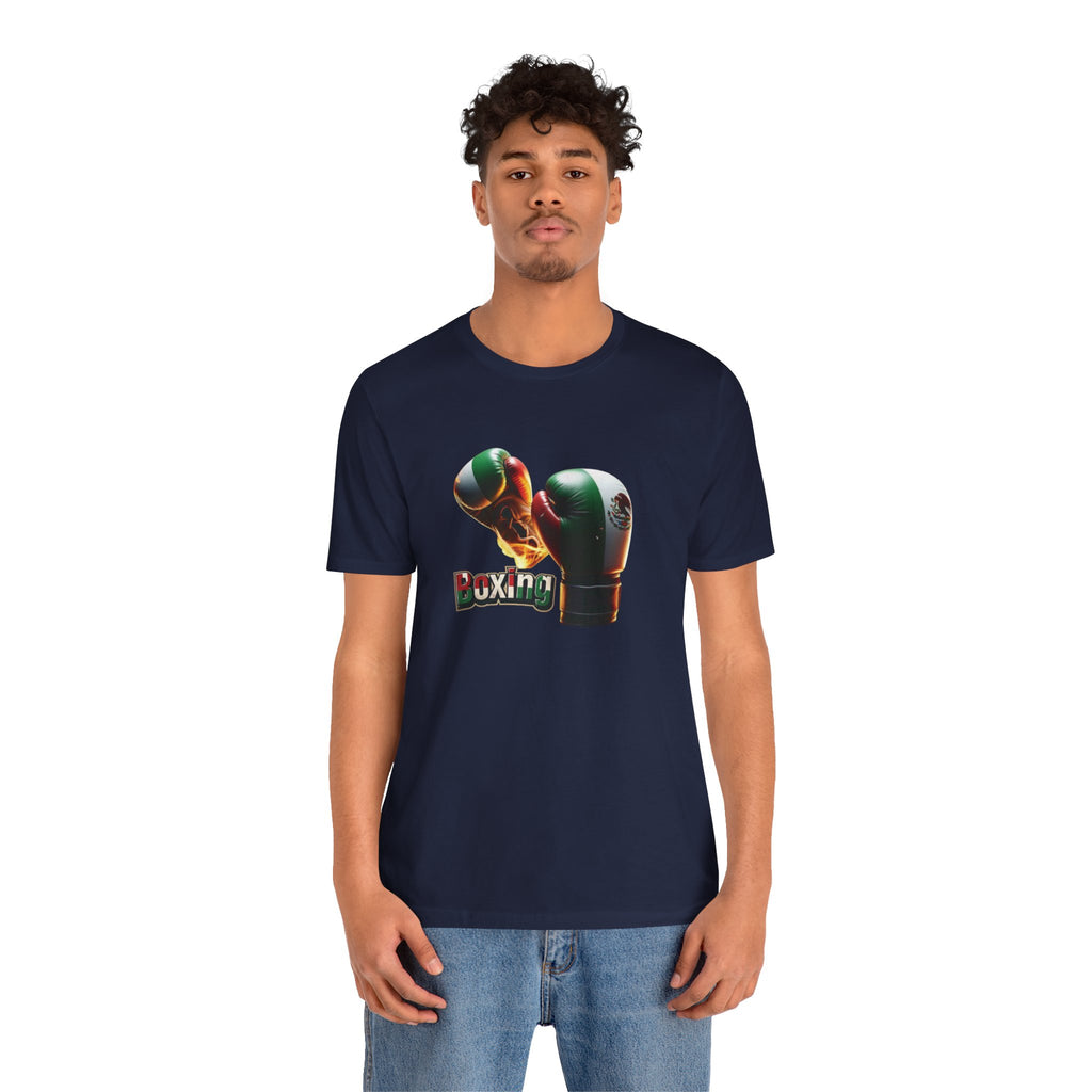 Camiseta unisex con gráfico de boxeo: ropa deportiva para los amantes del fitness