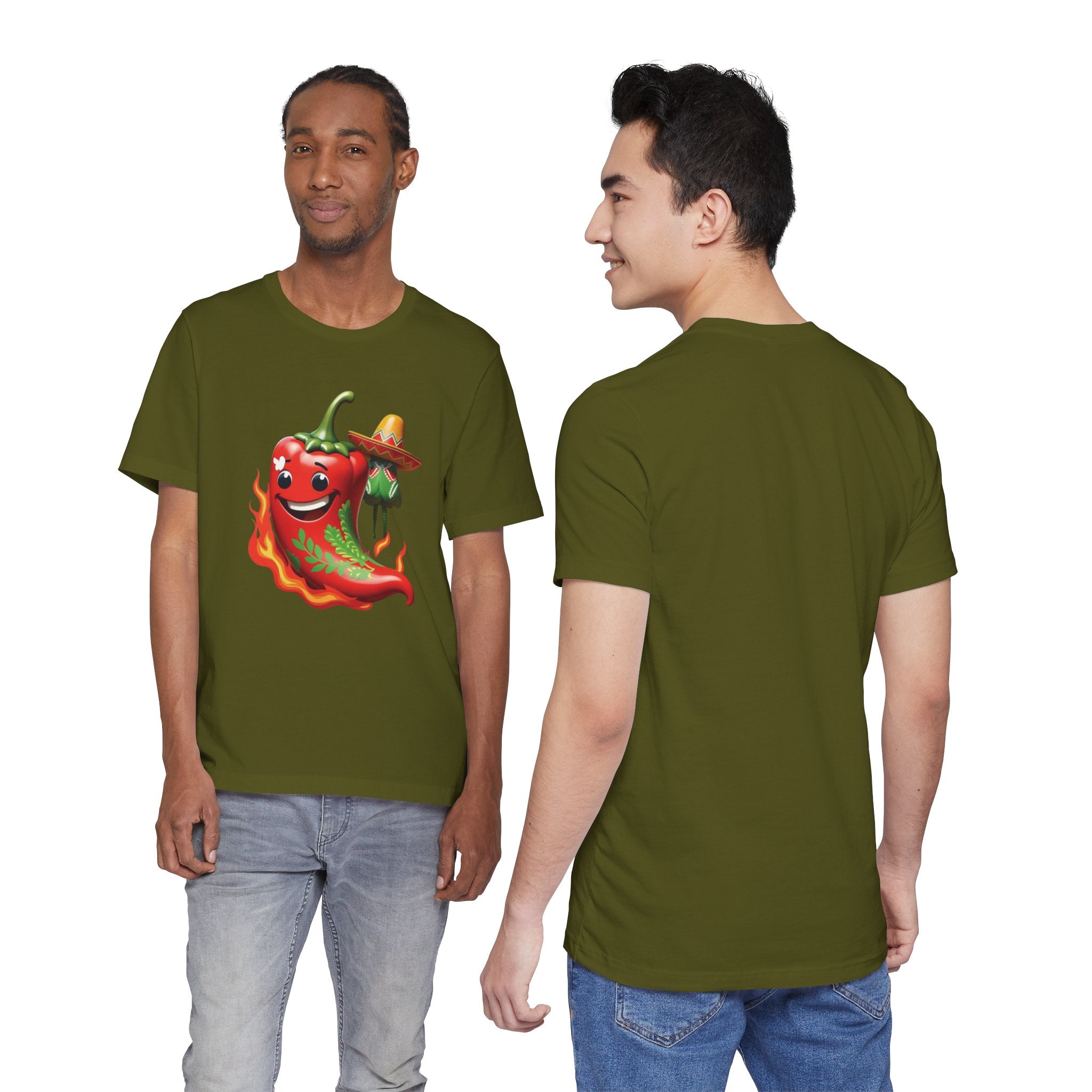 Hot Chili Pepper Graphic Tee - Perfect for party celebrations!
