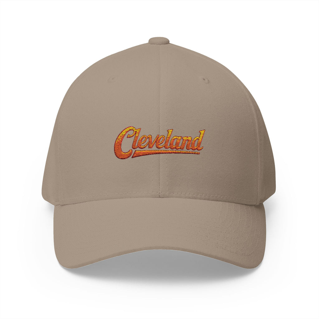 Cleveland Embroidered Cap — Retro Script Baseball Hat
