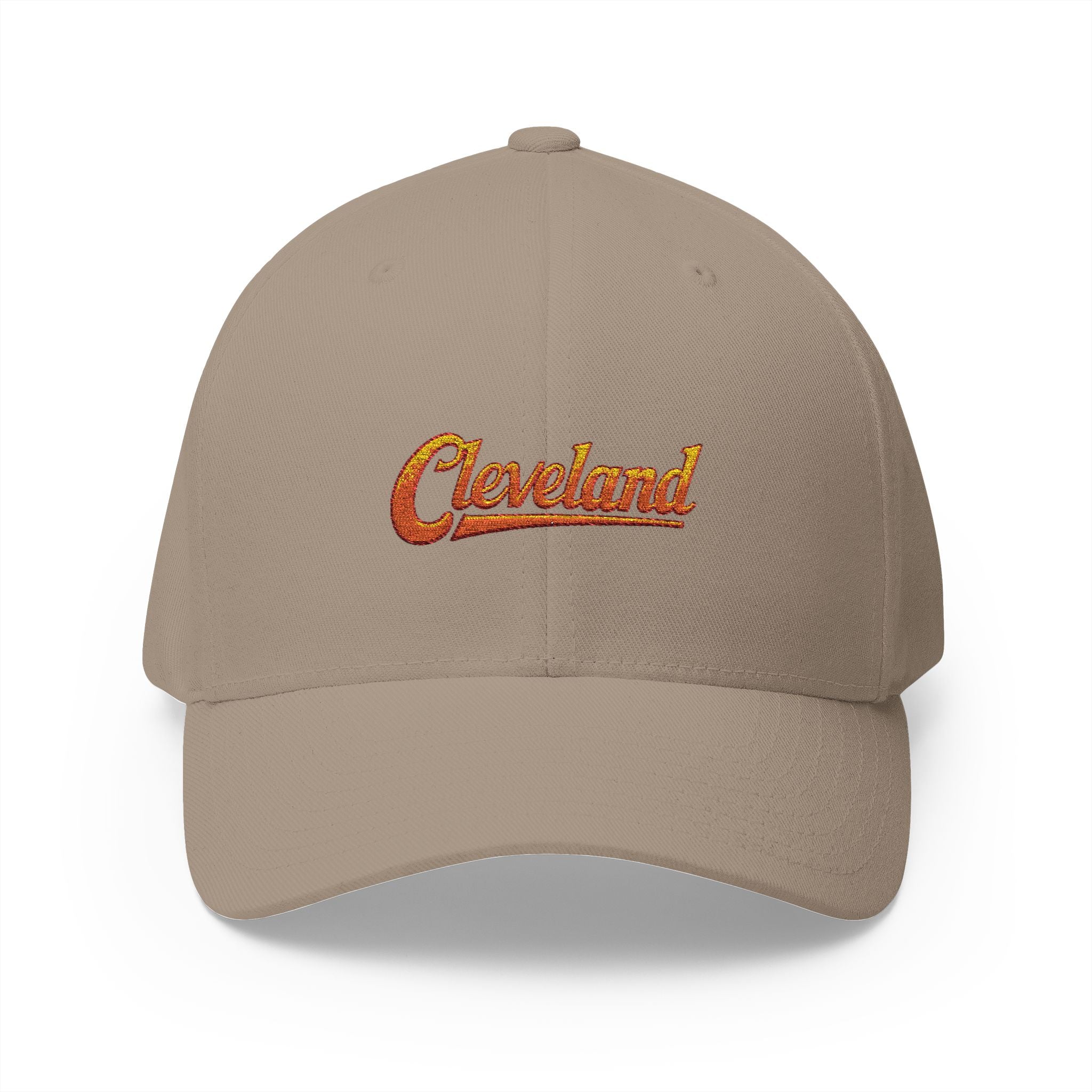 Cleveland Embroidered Cap — Retro Script Baseball Hat
