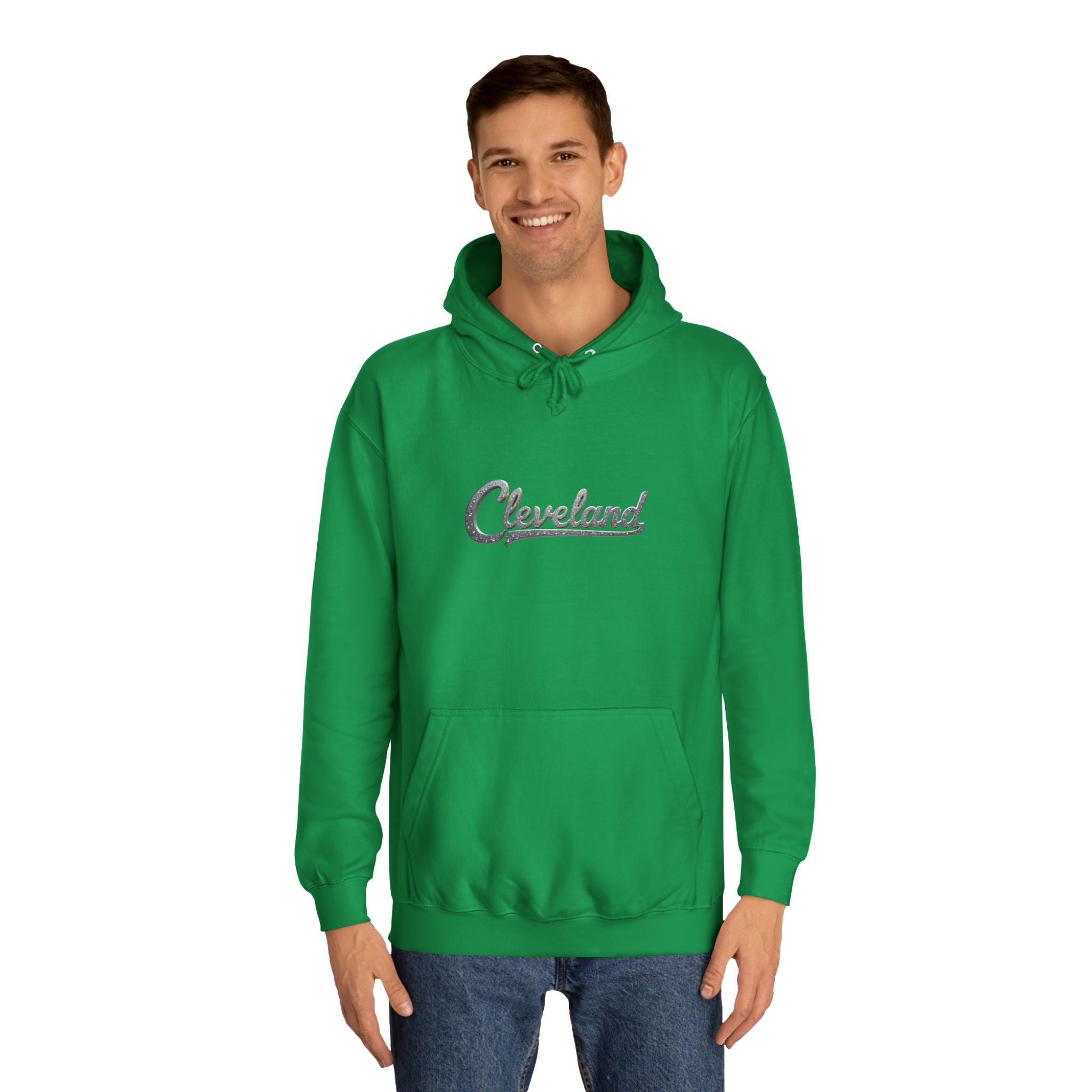 Cleveland Unisex College Hoodie | Cozy Campus Sweatshirt, Gift for Students, College Apparel, Casual Wear, School Spirit
