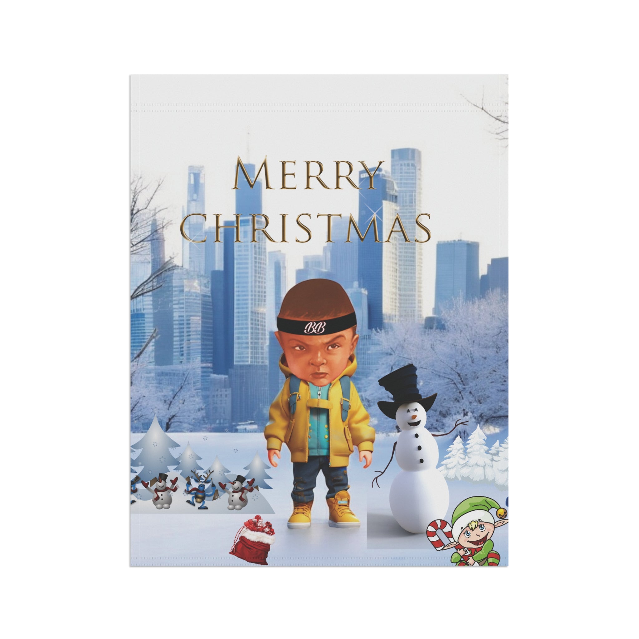 Christmas Garden Banner