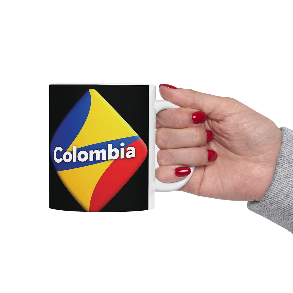 Taza de cerámica colombiana (11 oz, 15 oz)