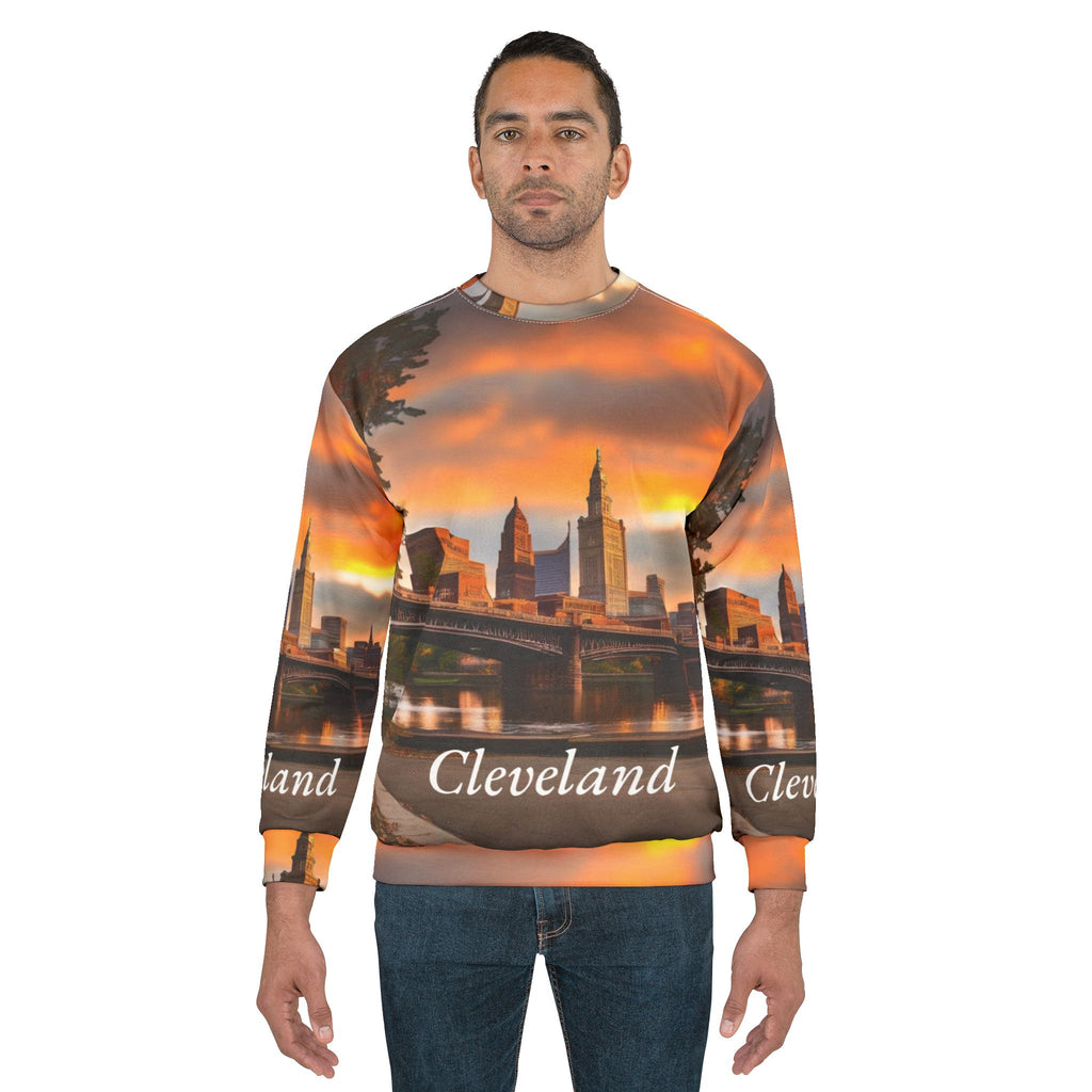 Cleveland Sunset Unisex Sweatshirt 