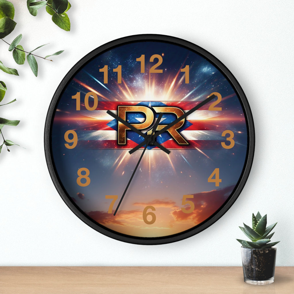 Reloj de pared elegante Cosmic PR: perfecto para la decoración del hogar o la oficina