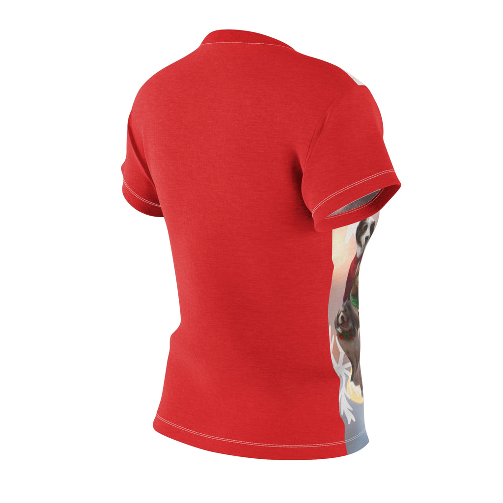 Christmas Dogs Women's Tee