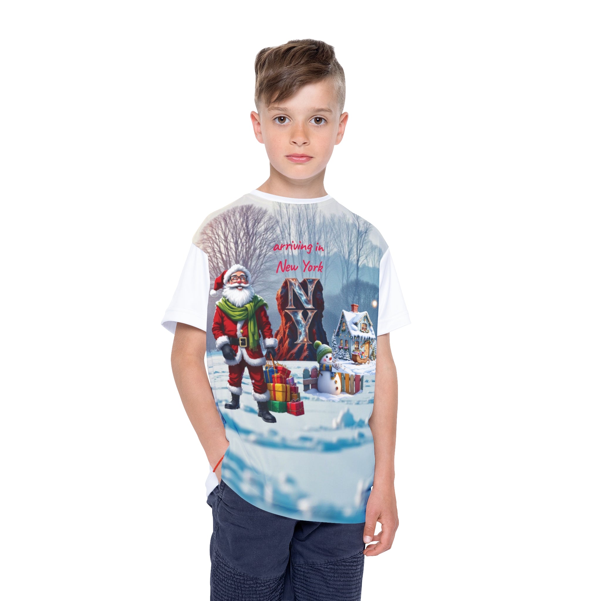 Kids Jersey with Christmas Design - Festive Tee for Young , Holiday Gift, Santa T-Shirt, Christmas Apparel, Children's [...]