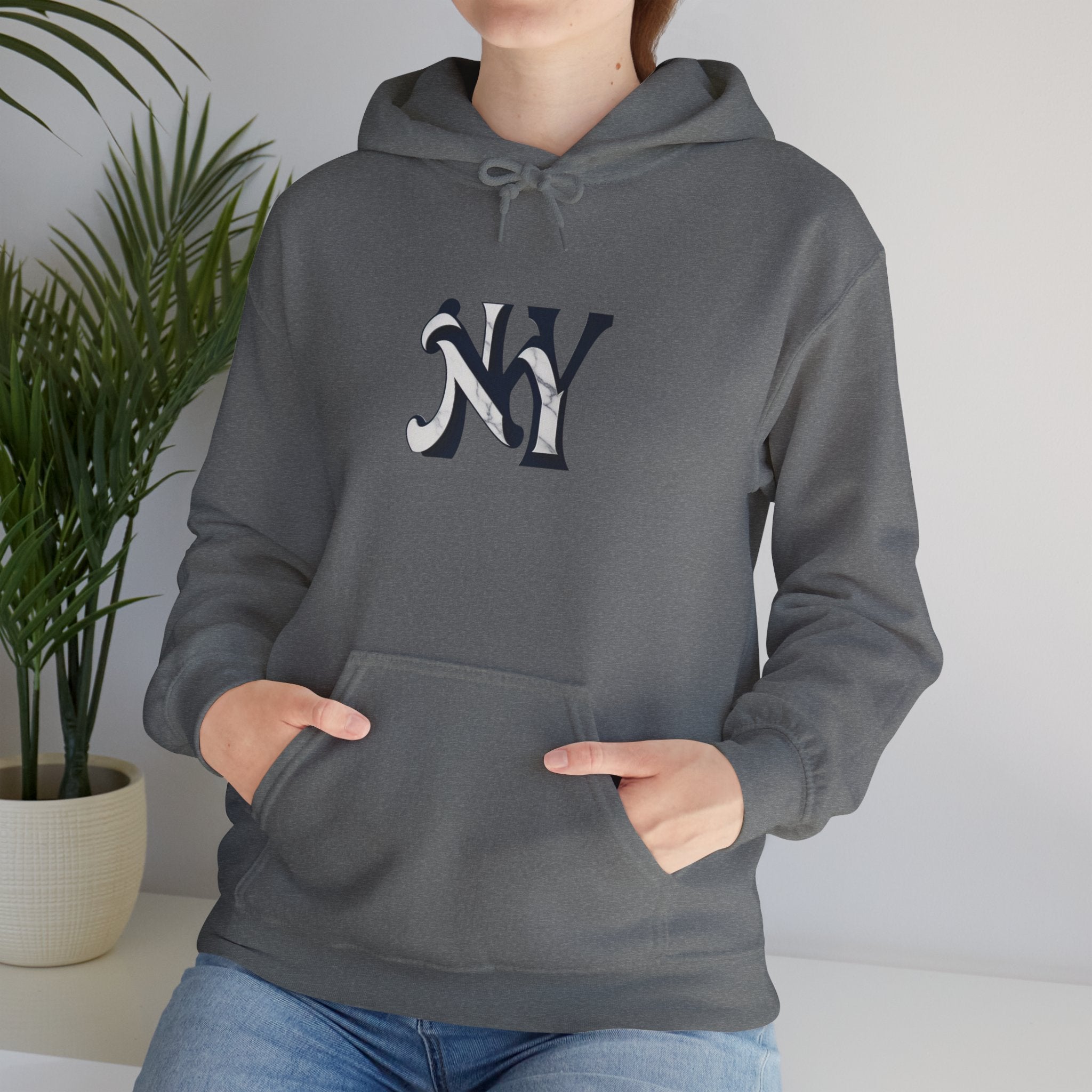 'NY' Hoodie – Classic Urban Style: Comfort and Iconic Design. unisex