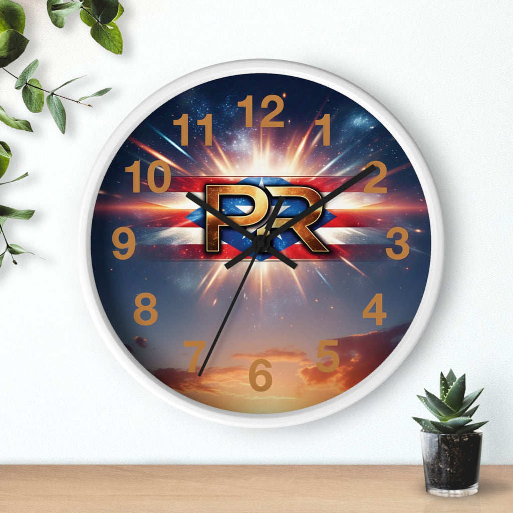 Reloj de pared elegante Cosmic PR: perfecto para la decoración del hogar o la oficina