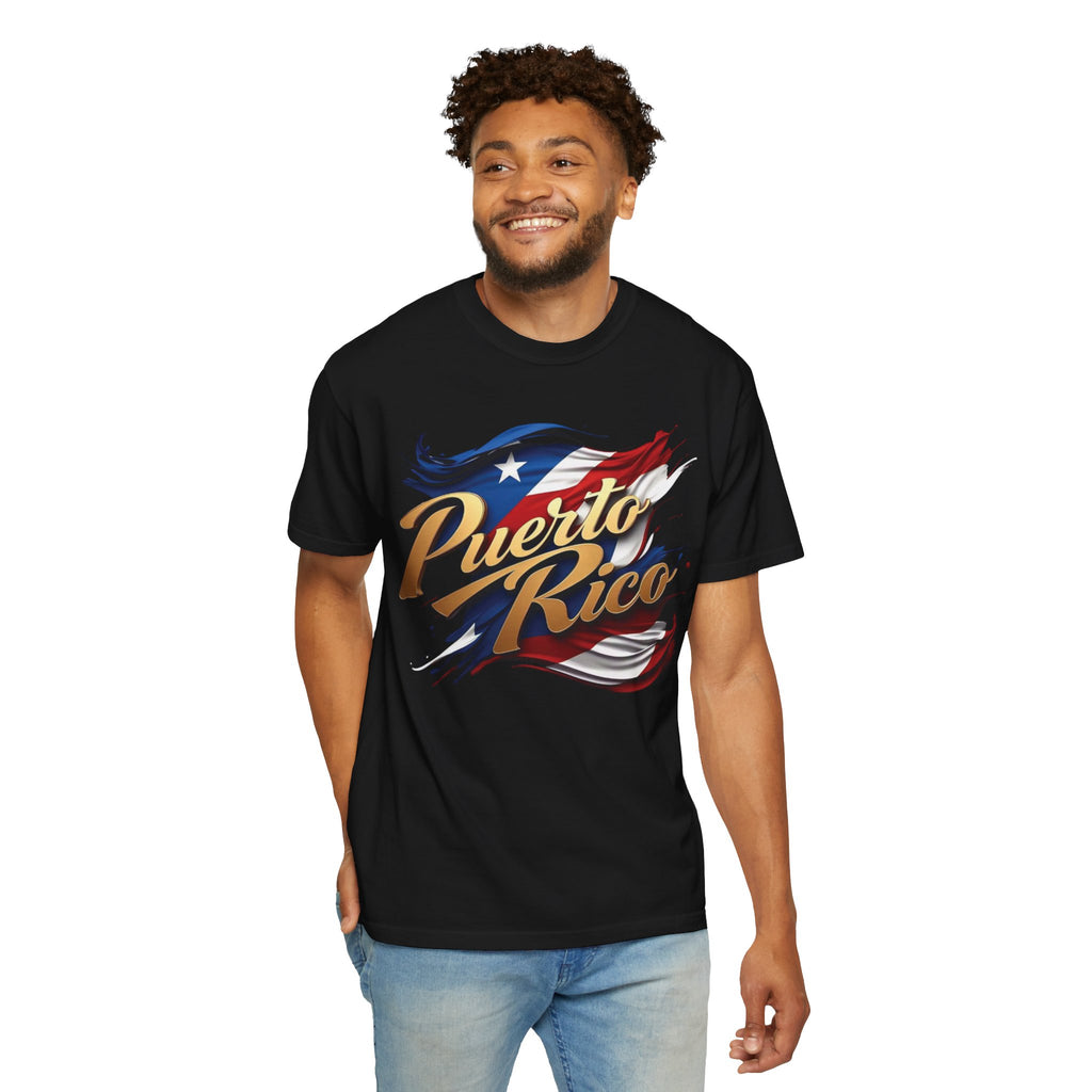 Puerto Rican tie-dye t-shirt