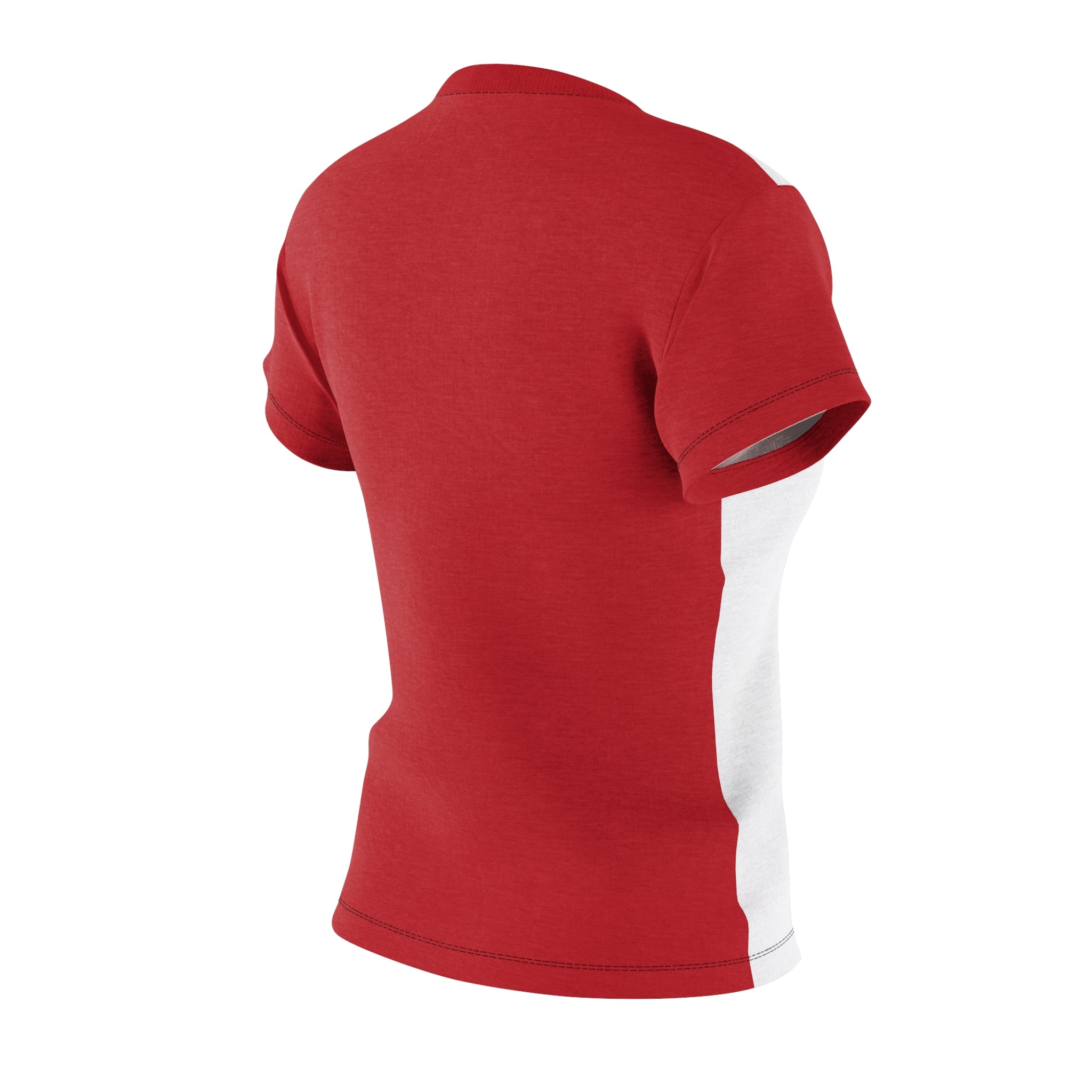 Camiseta de mujer con corte y costura inspirados en Colombia: diseño vibrante con la "C" para el orgullo colombiano