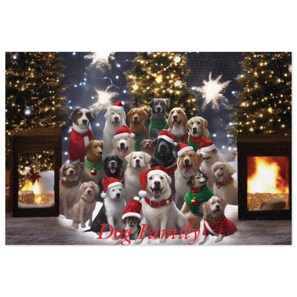 Dog Christmas Puzzle