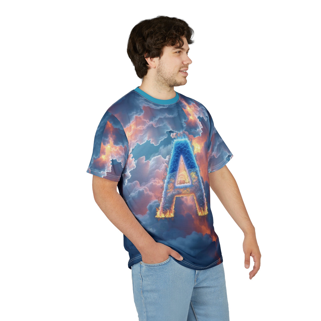 Camiseta Argentina con llamas de fuego