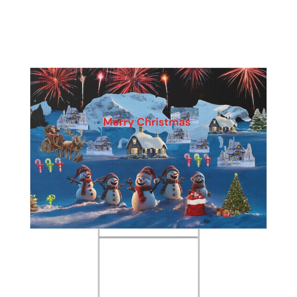 Christmas Lawn Sign