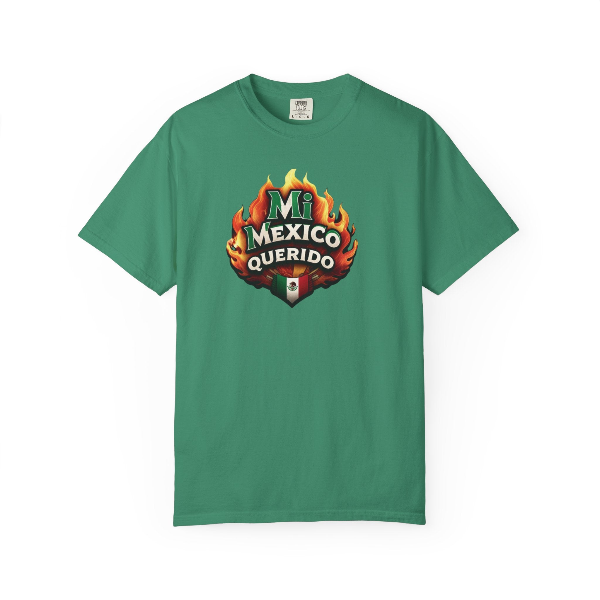 Mi Mexico Querido Flame Graphic Unisex T-Shirt