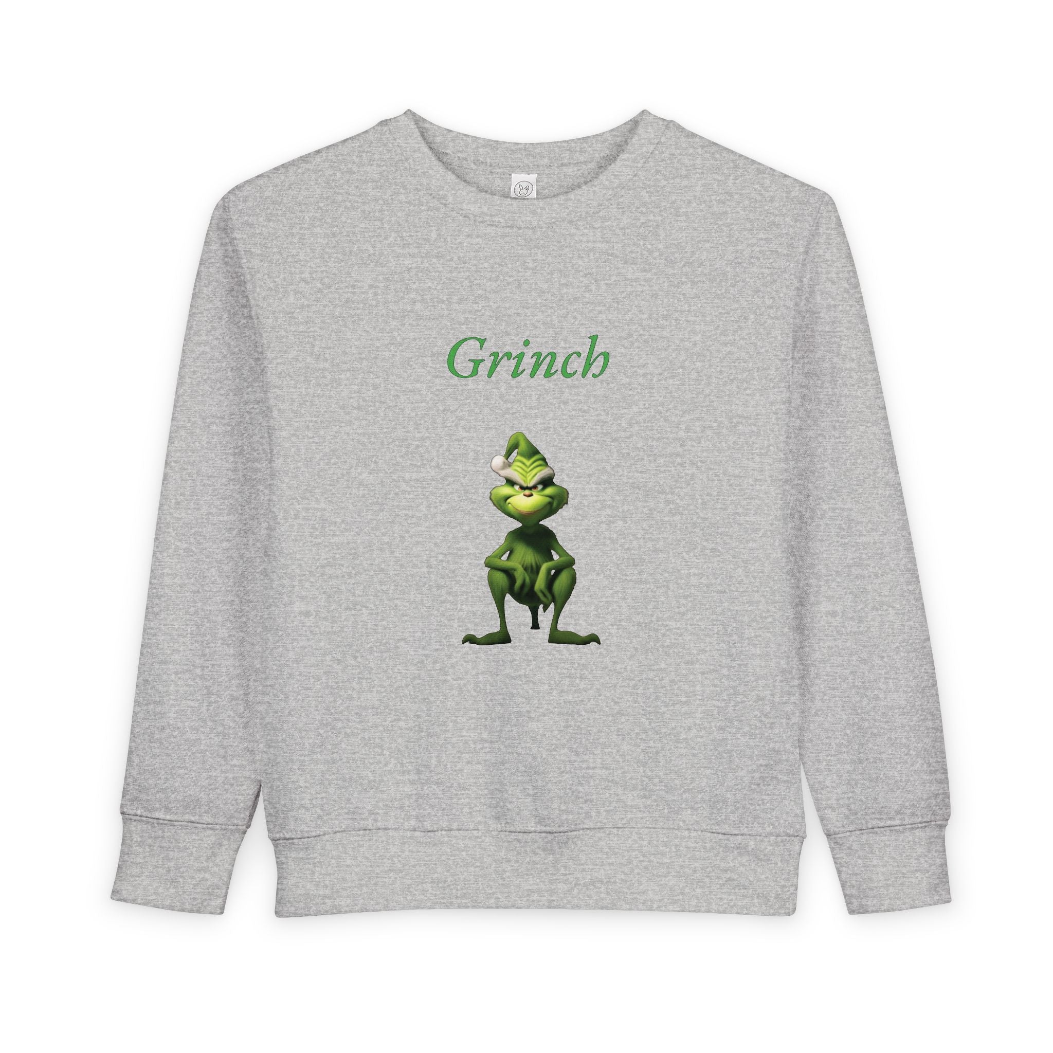 Grinch Toddler Sweatshirt - Fun Holiday Apparel for Kids