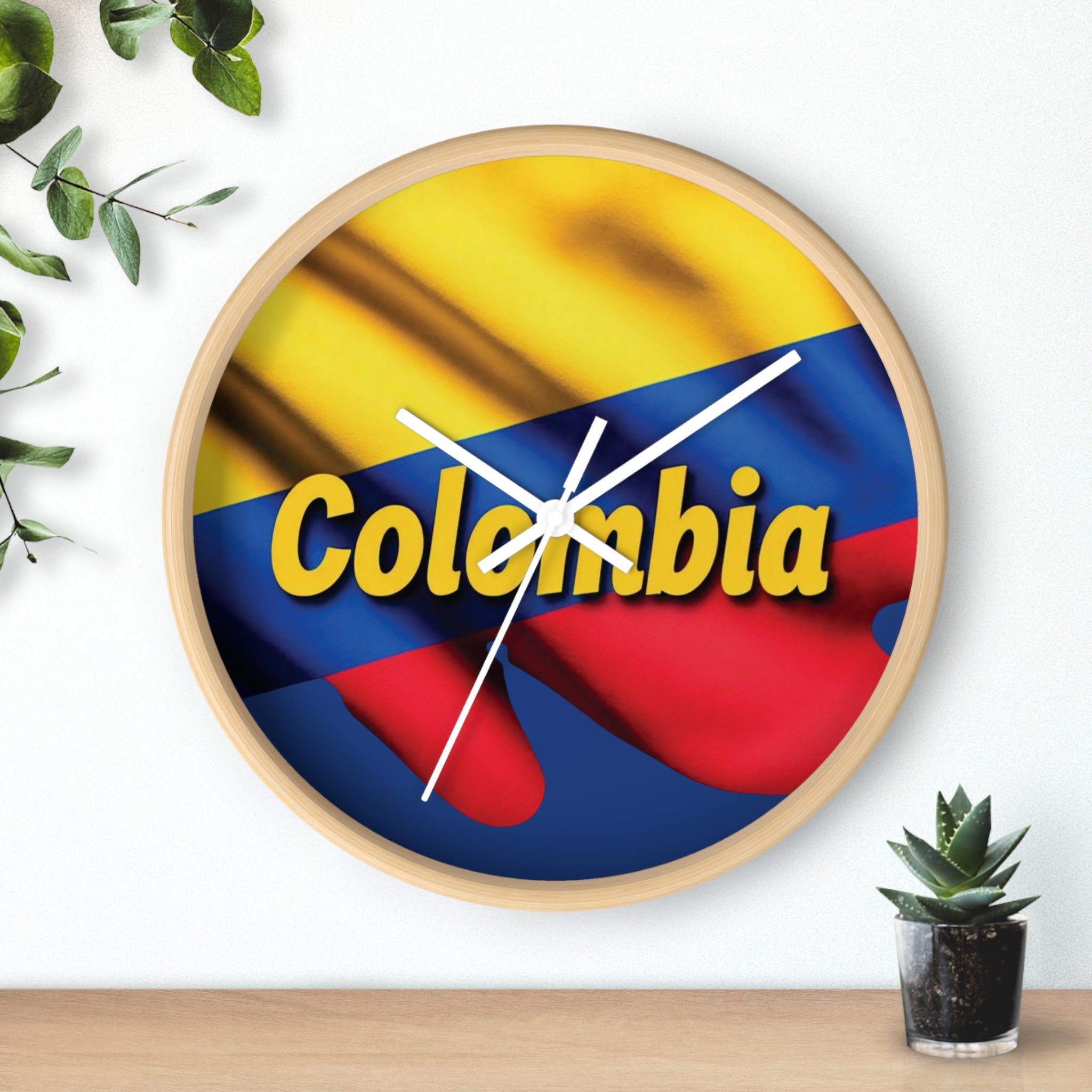 Reloj de pared colombiano