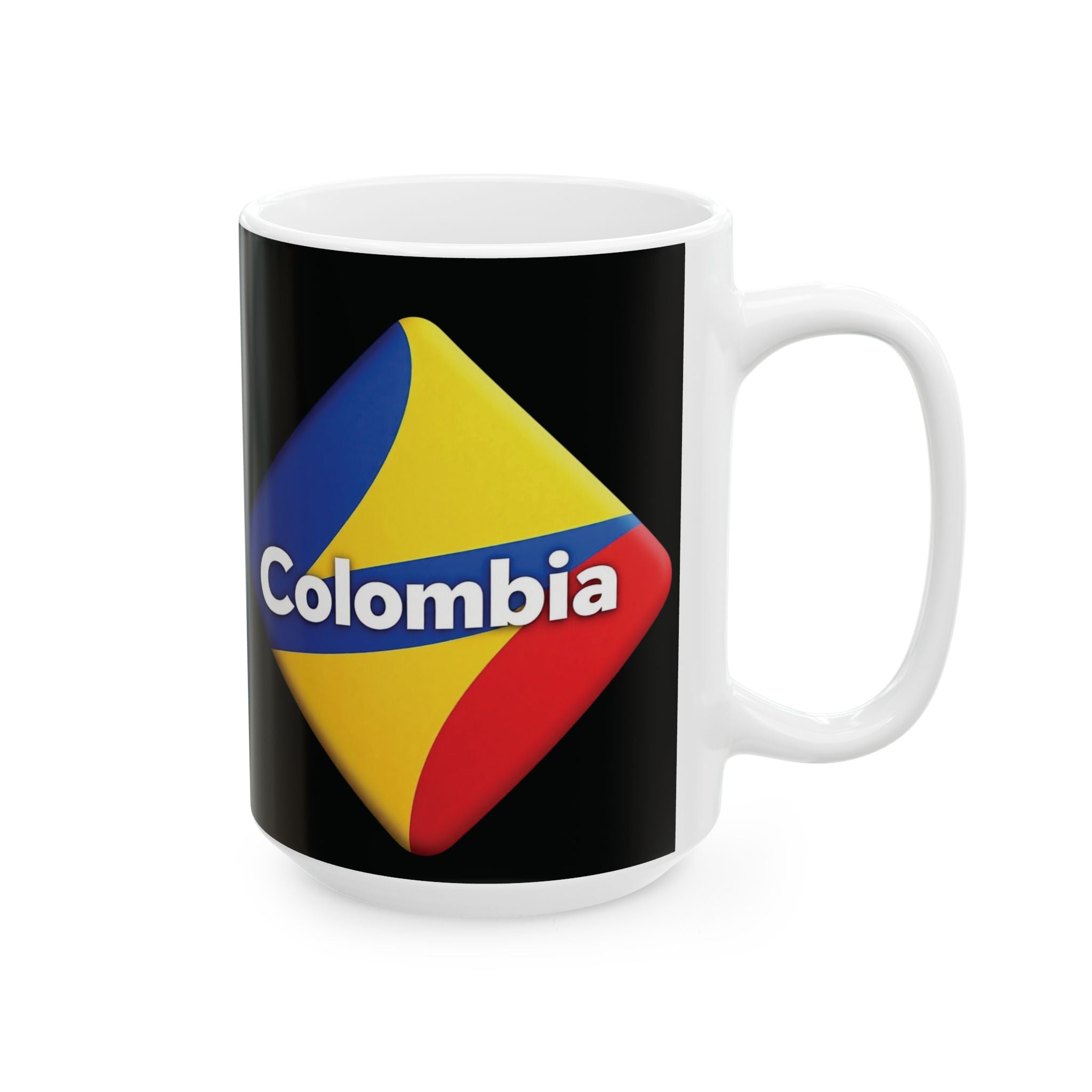Taza de cerámica colombiana (11 oz, 15 oz)