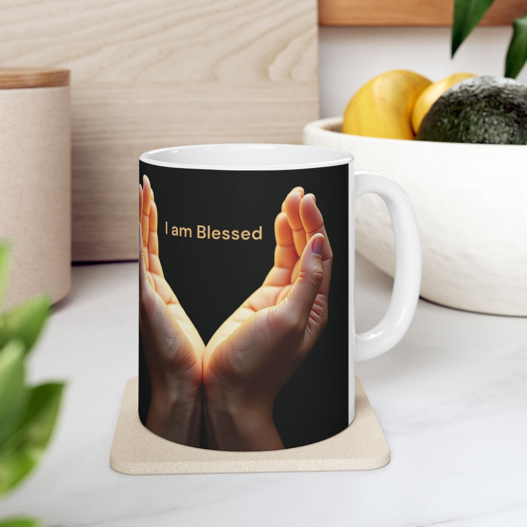 Inspirational Mug - &quot;I am Blessed&quot; - 11oz & 15oz Options