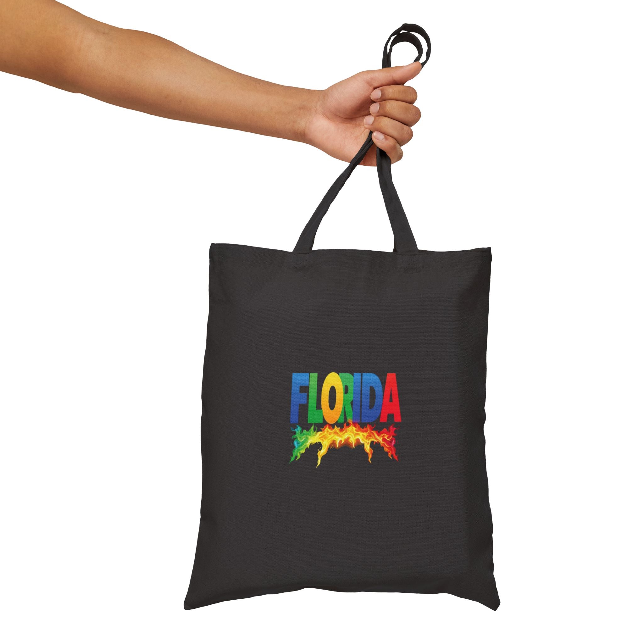 Florida Rainbow Flame Tote