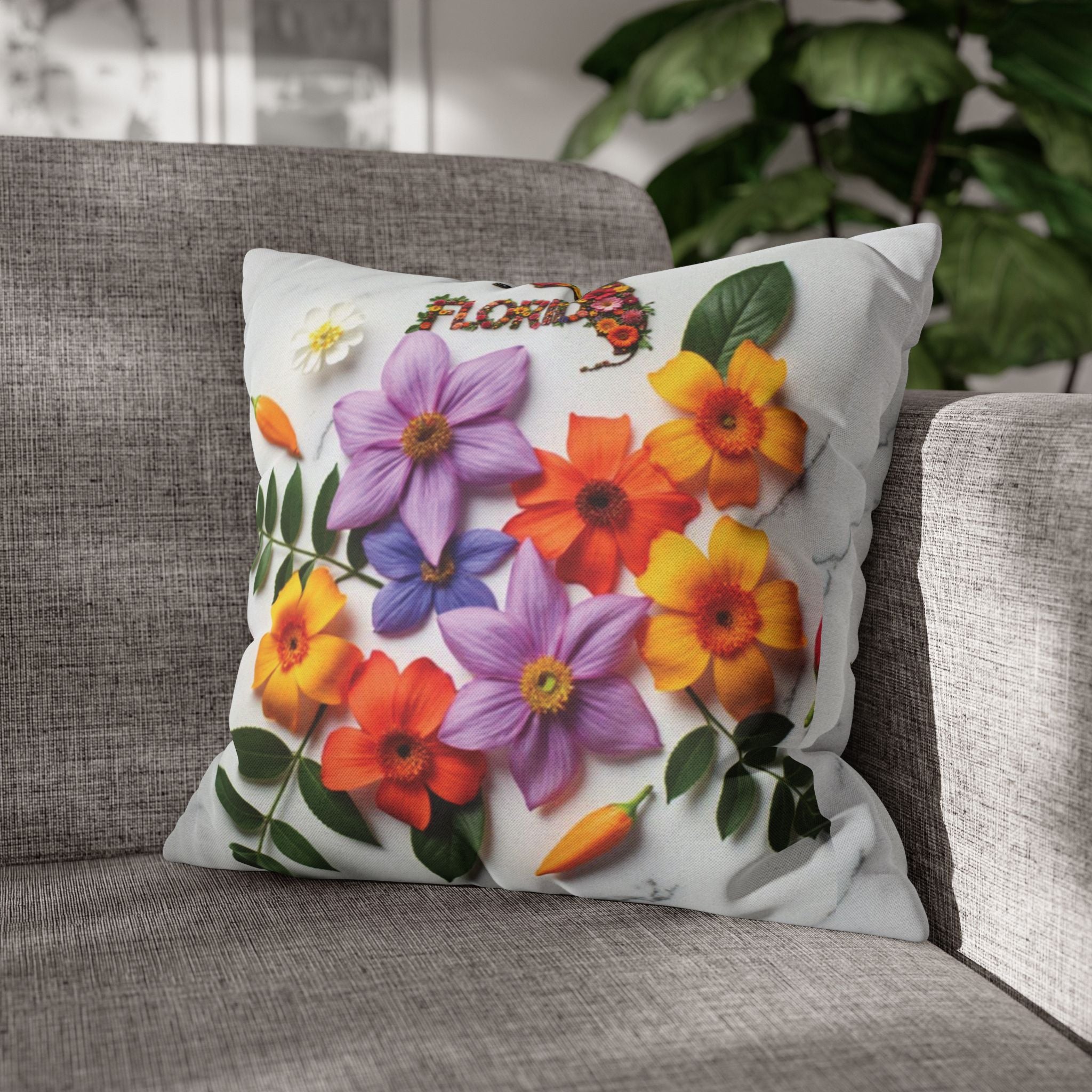 Floral cushion cover “Florida” – Tropical style for your home