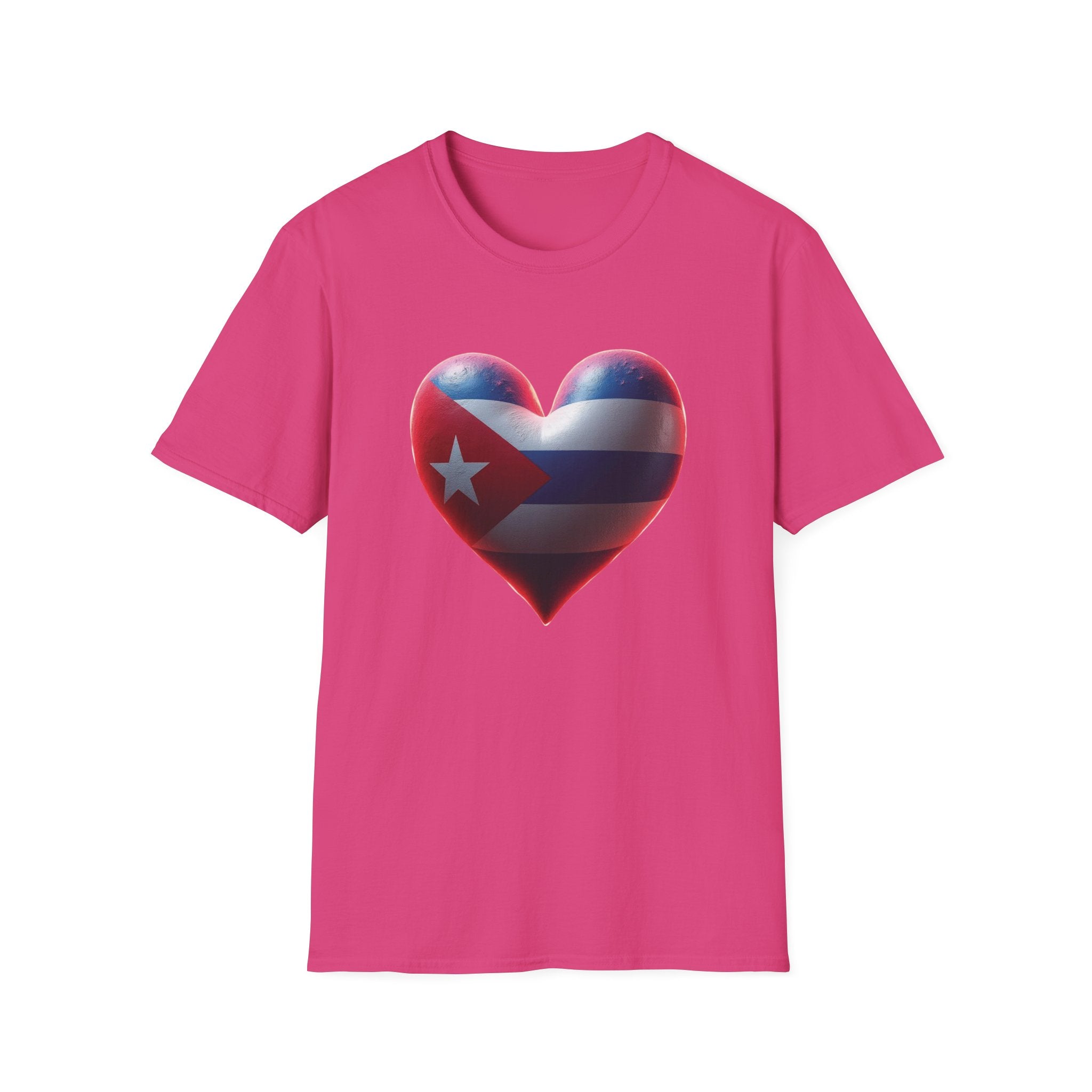 Camiseta cubana unisex de estilo suave