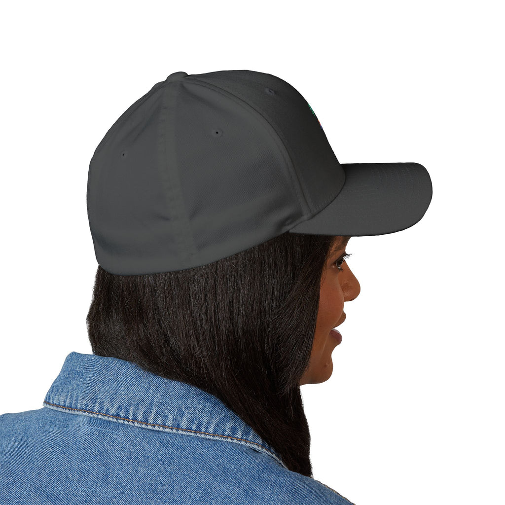 Miami Tropical Floral Embroidered Cap