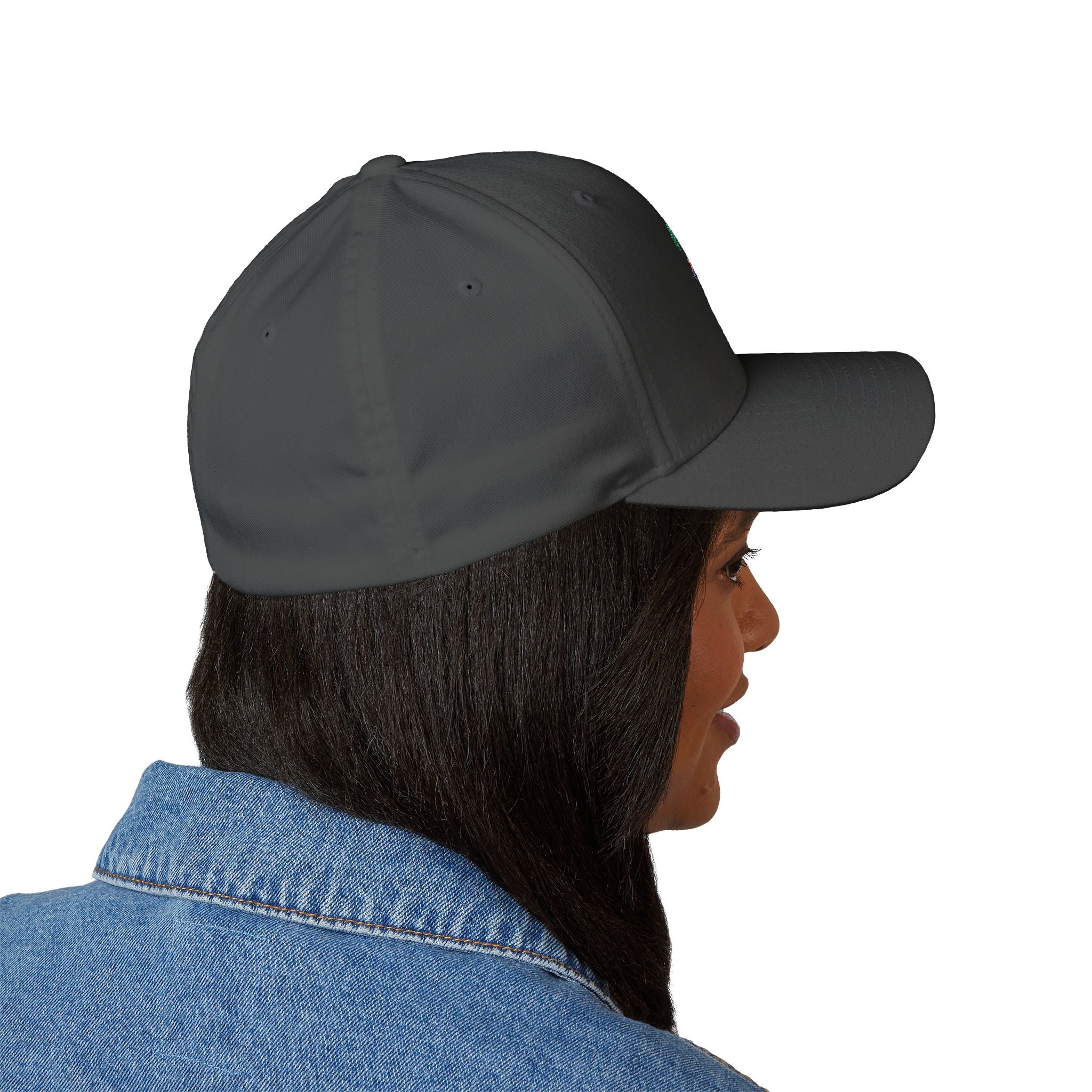 Miami Tropical Floral Embroidered Cap