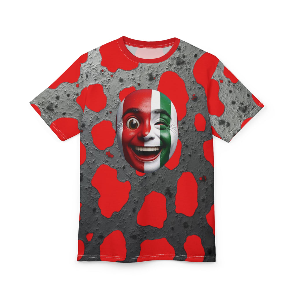 Camiseta unisex con cara de emoji divertida: perfecta para fiestas y celebraciones