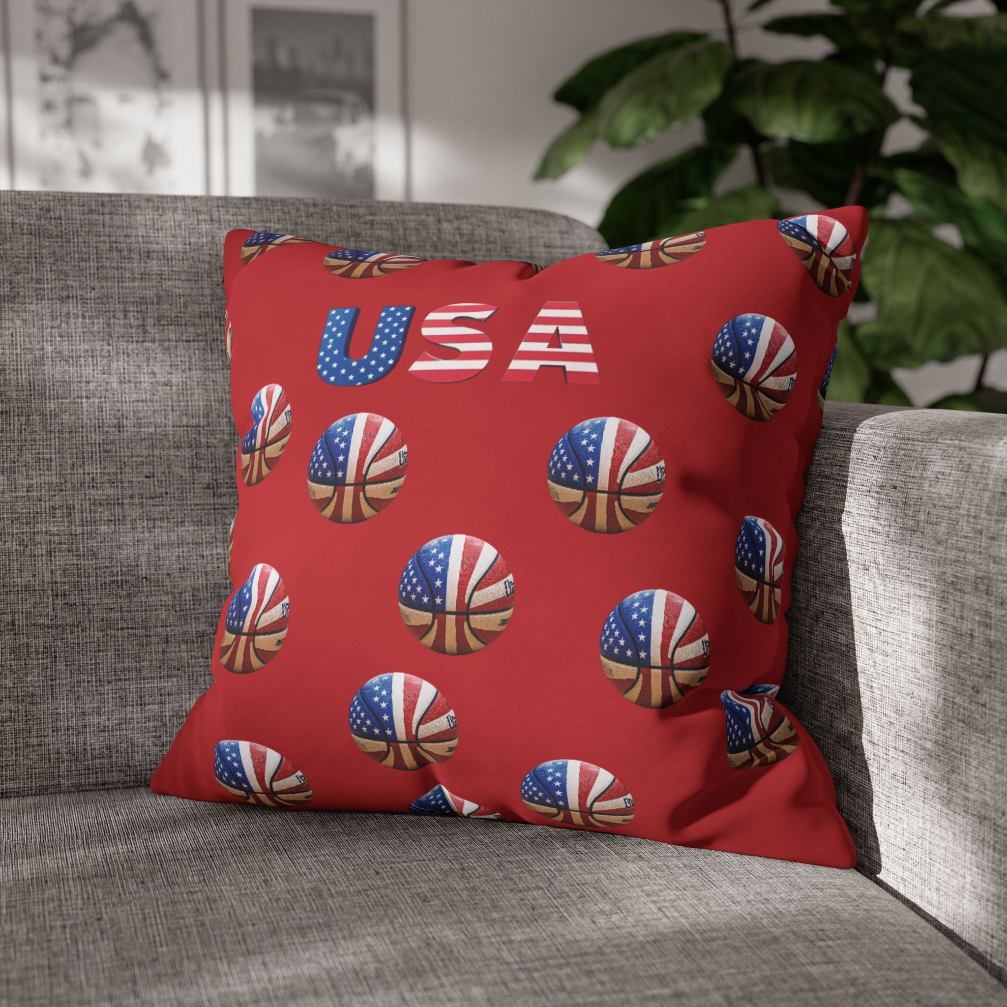 Square Poly Canvas Pillowcase