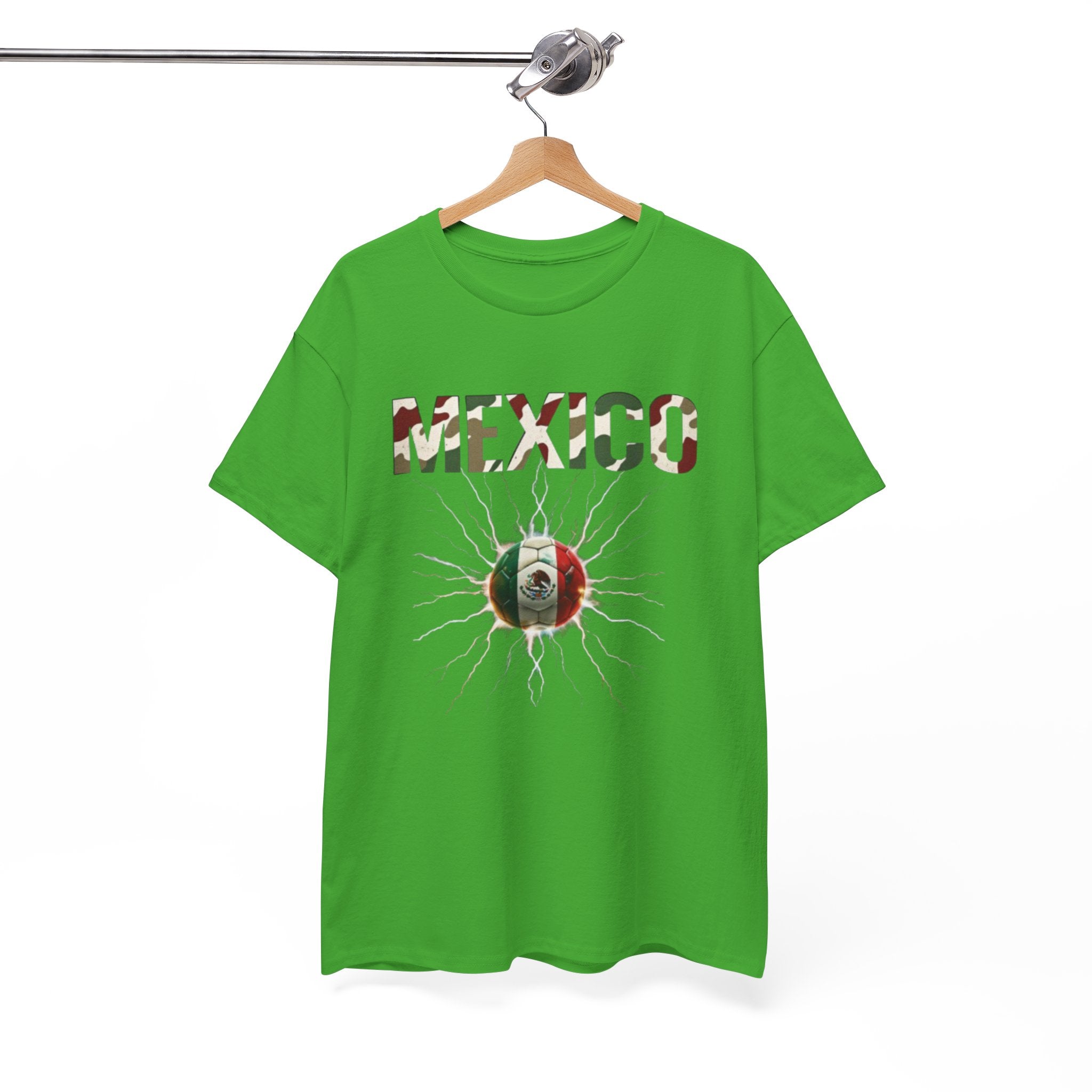 Camiseta unisex de algodón grueso Orgullo de México - Celebra la herencia