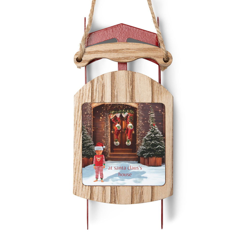 Sled Ornaments