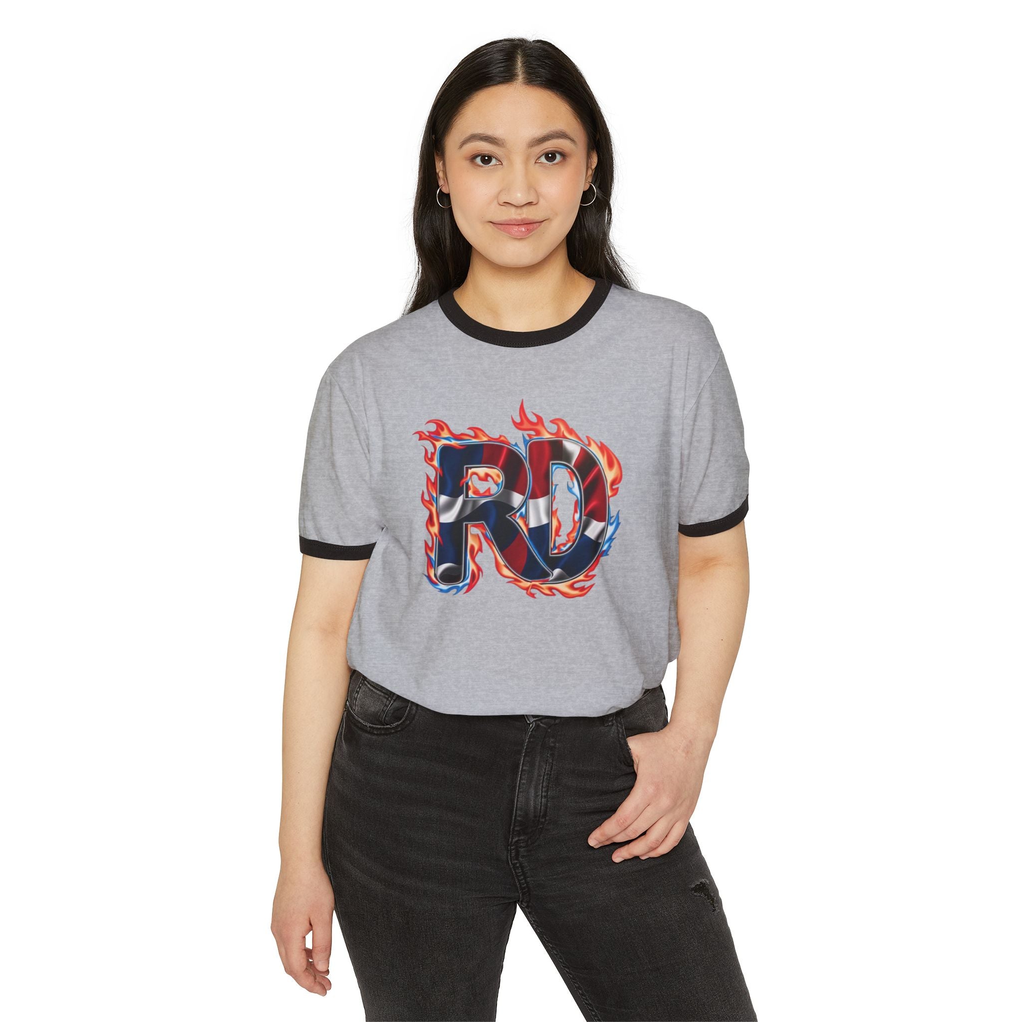 Dominican Republic Llama Unisex Cotton T-Shirt - Fashion Casual Wear